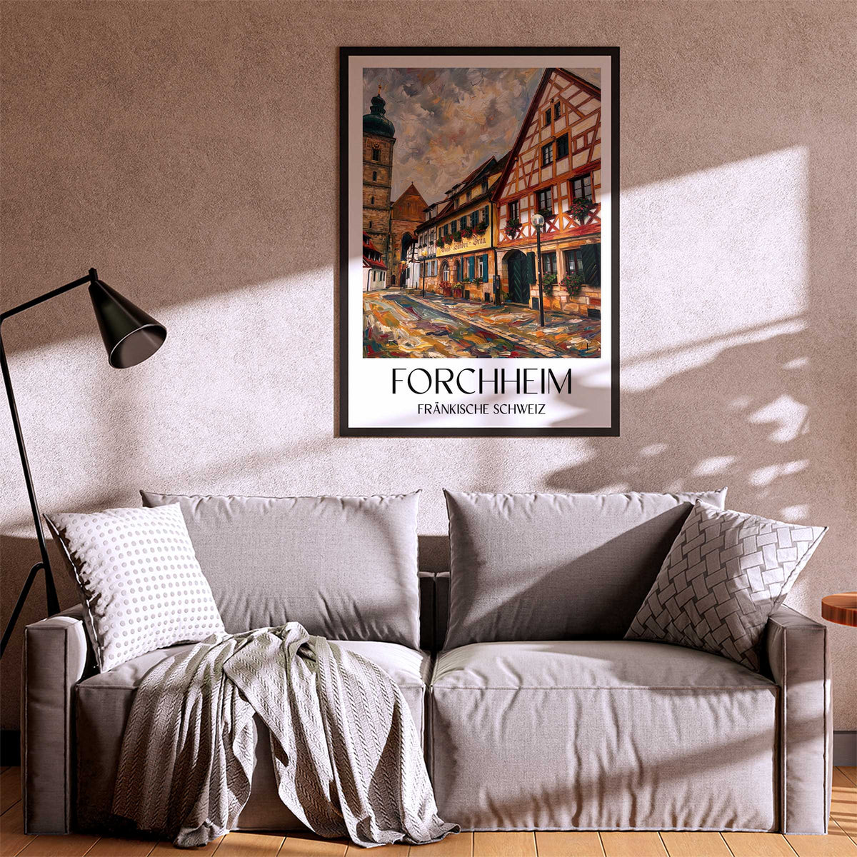 forchheim-fränkische-schweiz-deutschland-poster-oil-painting-oelgemaelde