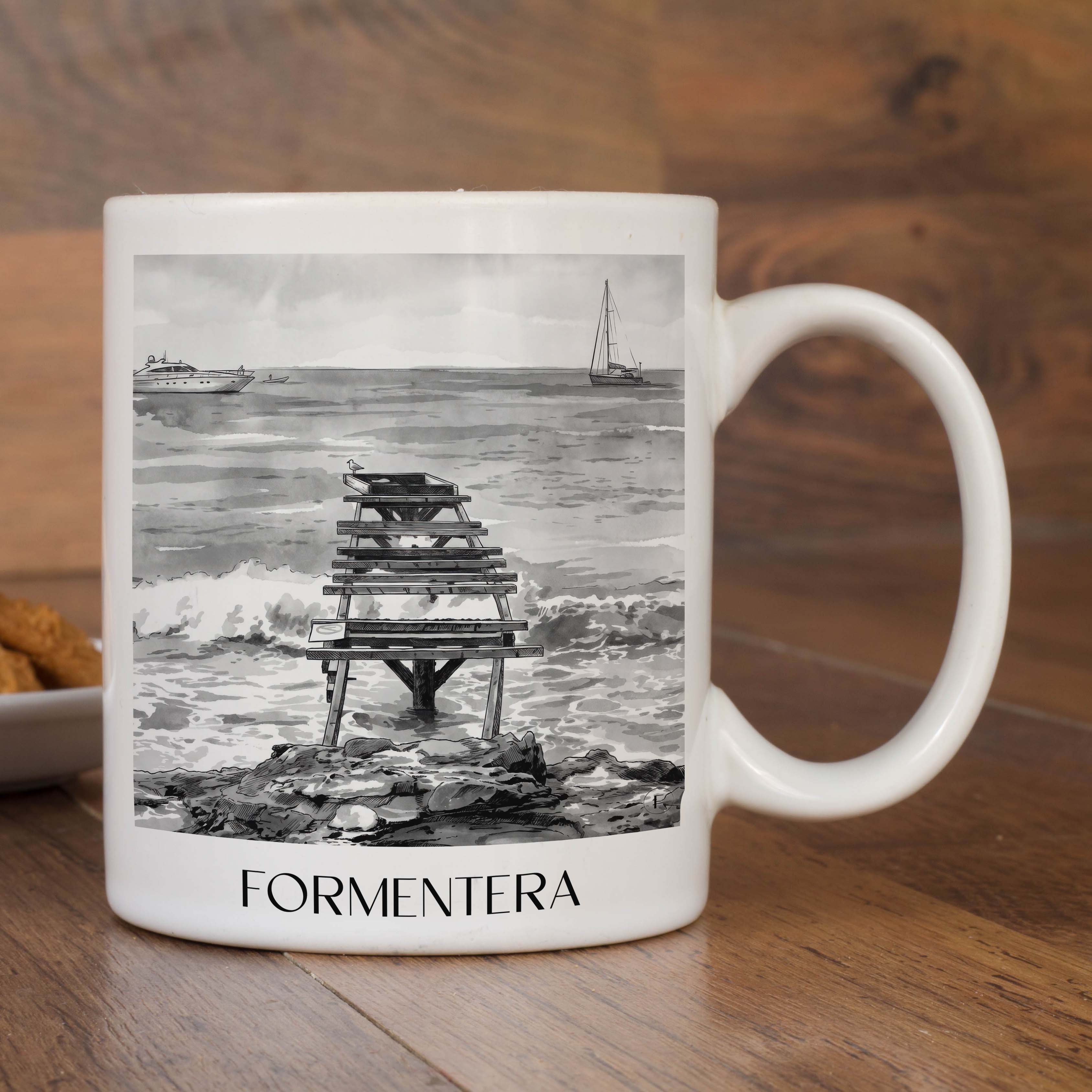 formentera--spanien-spanien-kaffeebecher-aquarell-schwarz-weiss
