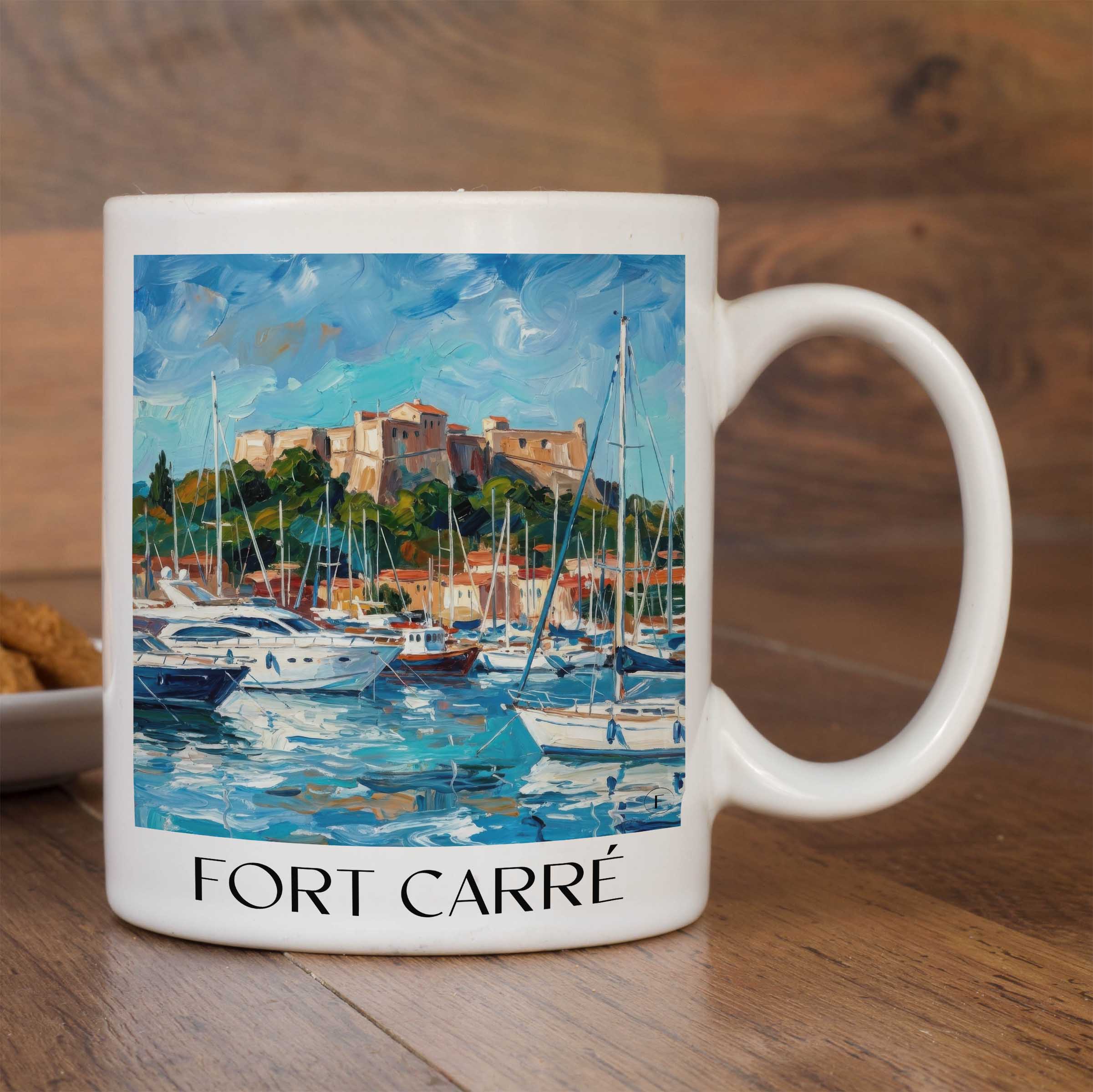 fort-carré-antibes-frankreich-kaffeebecher-oil-painting-oelgemaelde