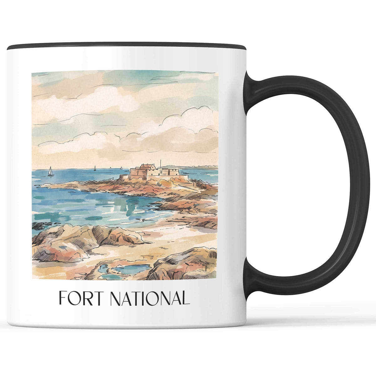 fort-national-saint-malo-frankreich-kaffeebecher-aquarell
