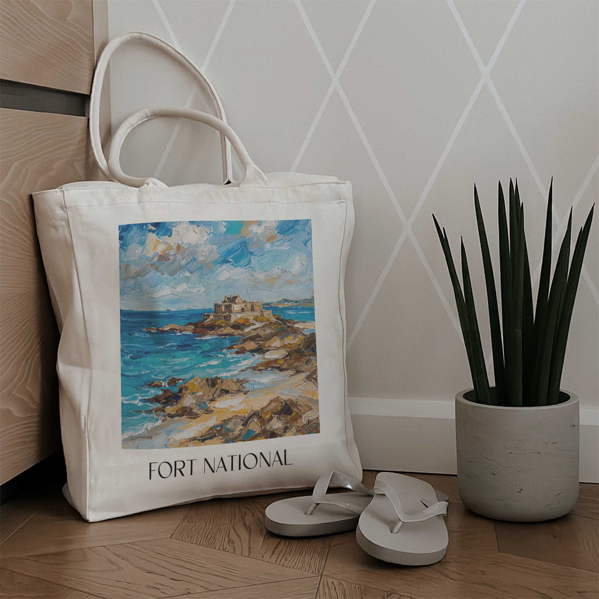 fort-national-saint-malo-frankreich-einkaufstasche-oil-painting-oelgemaelde