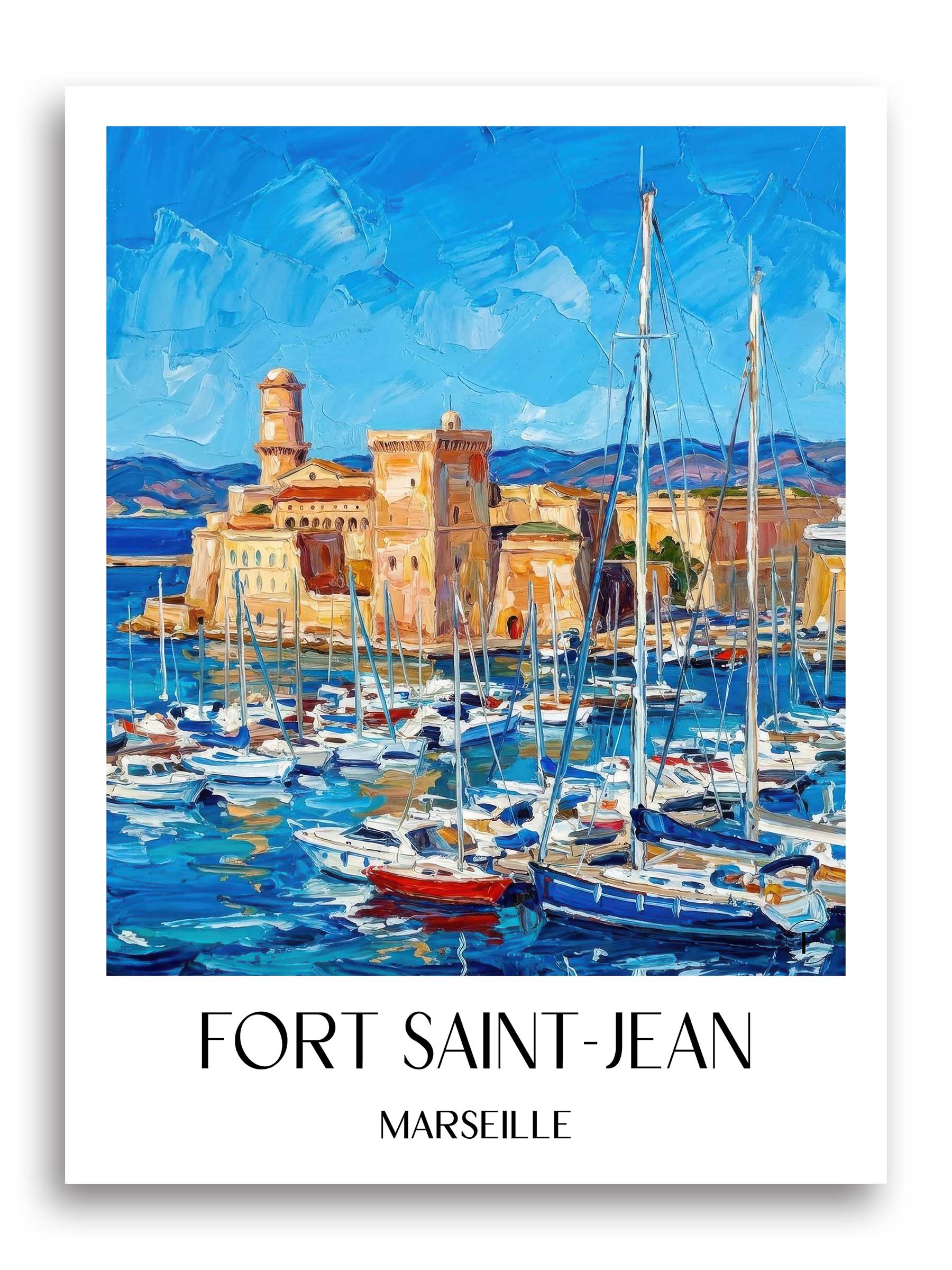 fort-saint-jean-marseille-frankreich-poster-oil-painting-oelgemaelde