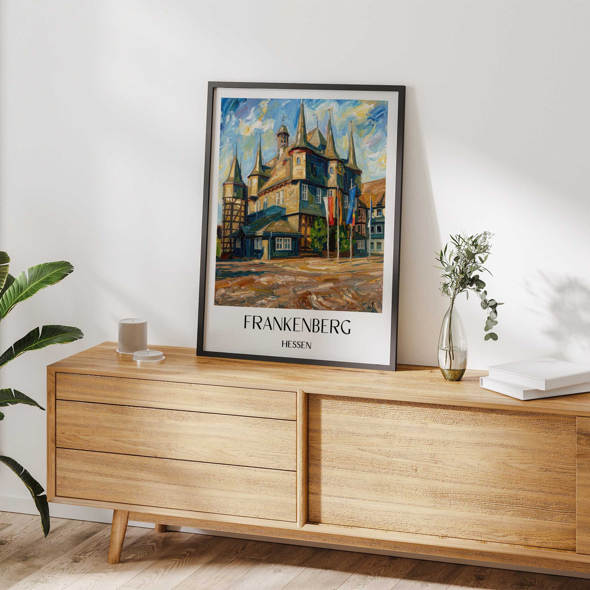 frankenberg-hessen-deutschland-poster-oil-painting-oelgemaelde