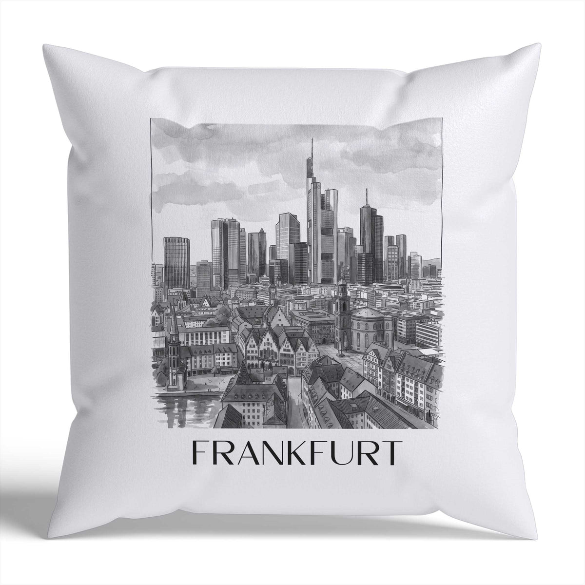 frankfurt-deutschland-deutschland-kissenbezug-aquarell-schwarz-weiss