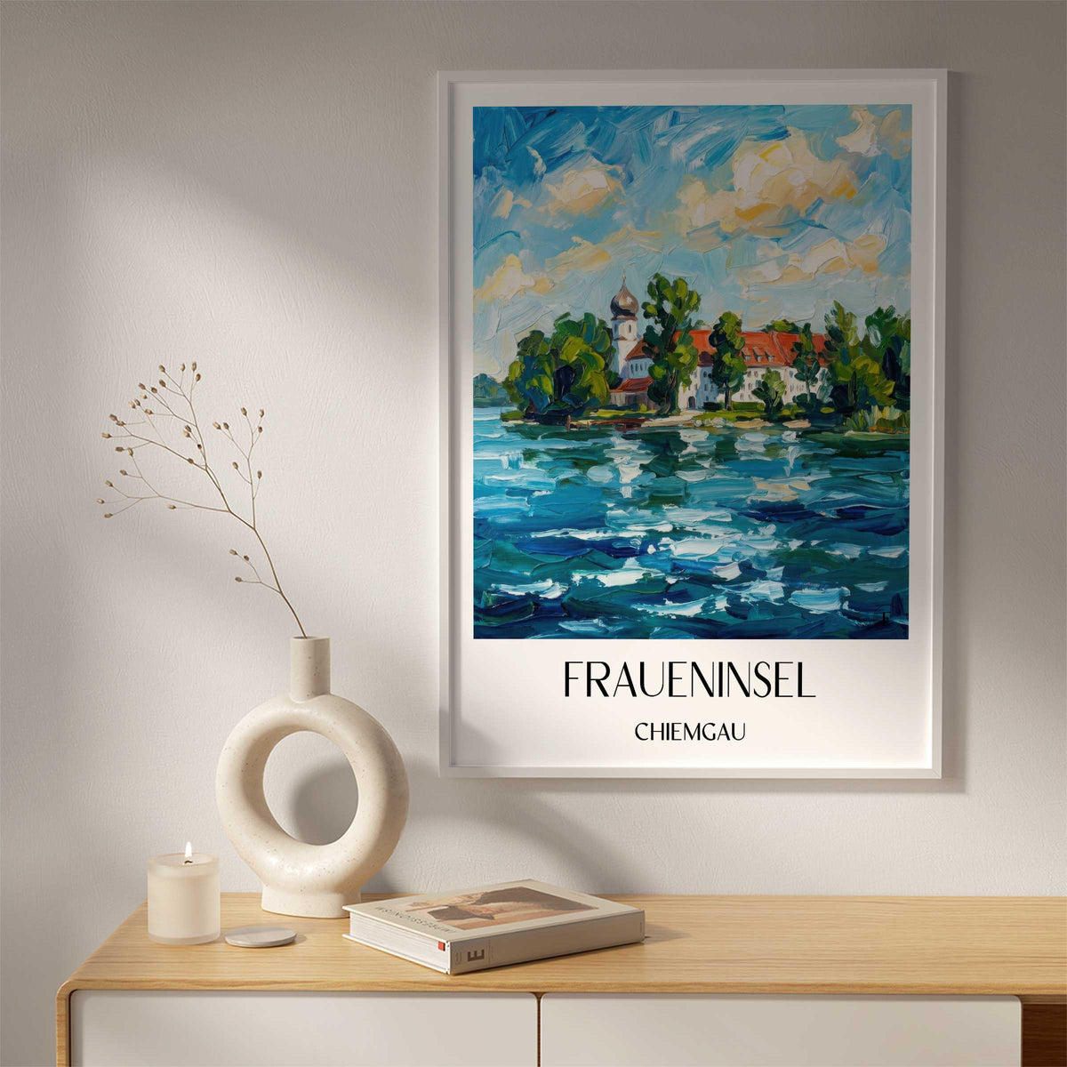fraueninsel-chiemgau-deutschland-poster-oil-painting-oelgemaelde