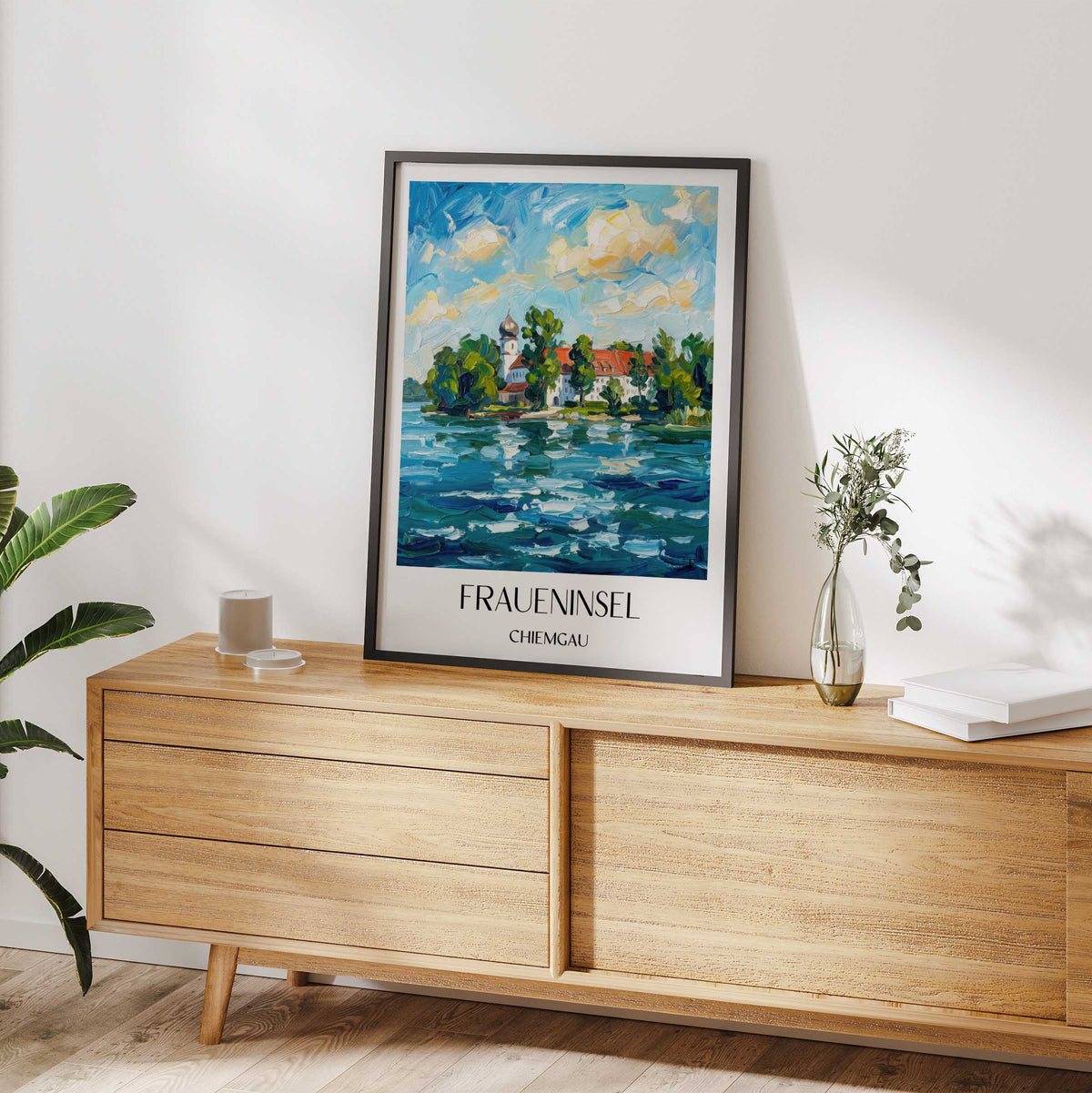 fraueninsel-chiemgau-deutschland-poster-oil-painting-oelgemaelde