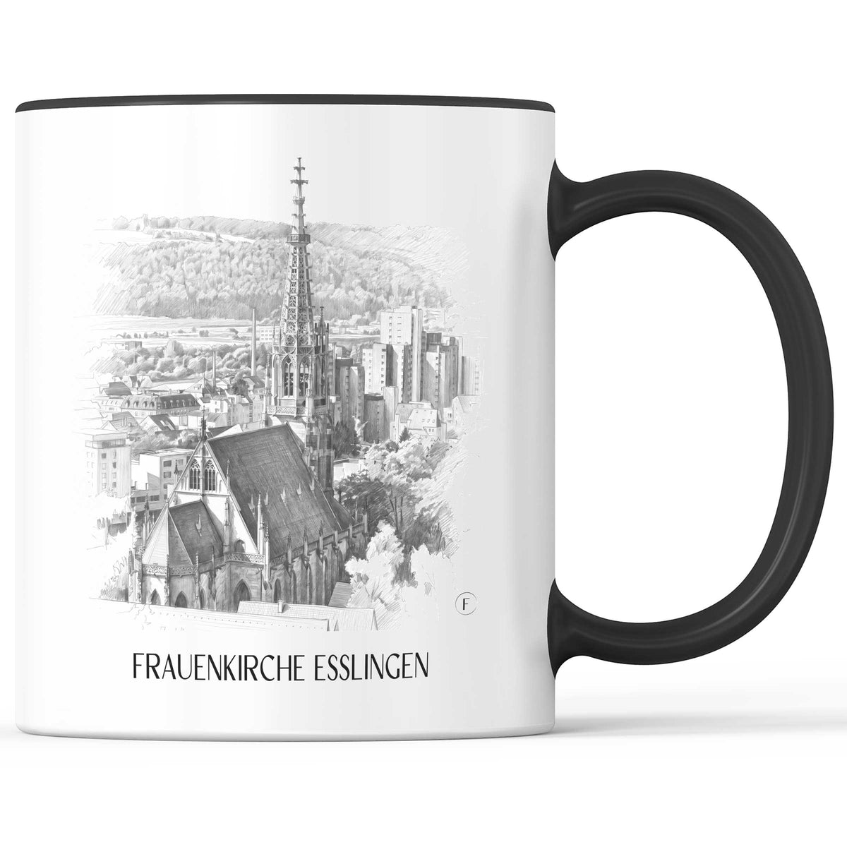 frauenkirche-esslingen-am-neckar-deutschland-kaffeebecher-bleistift-zeichnung-drawing