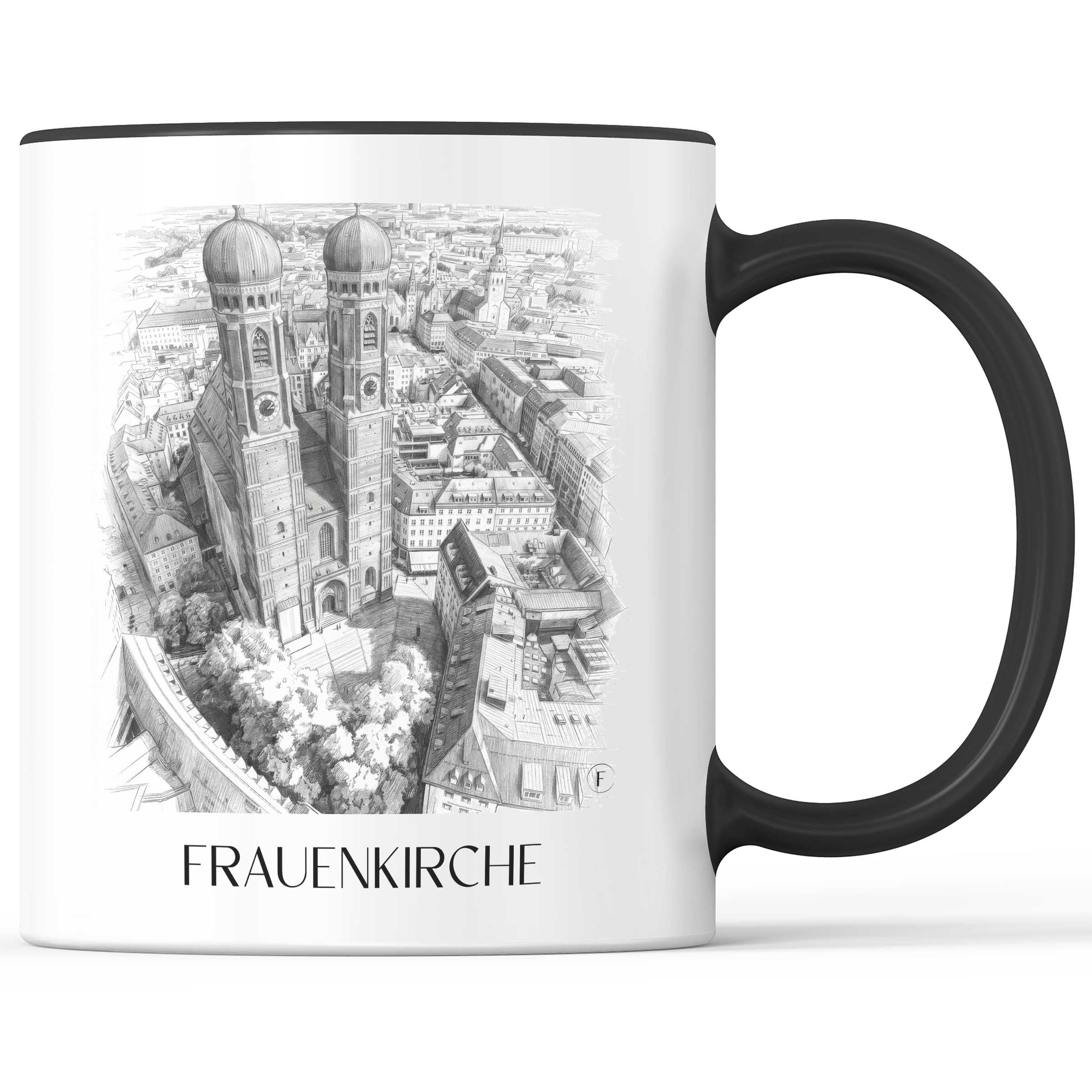 frauenkirche-münchen-deutschland-kaffeebecher-bleistift-zeichnung-drawing
