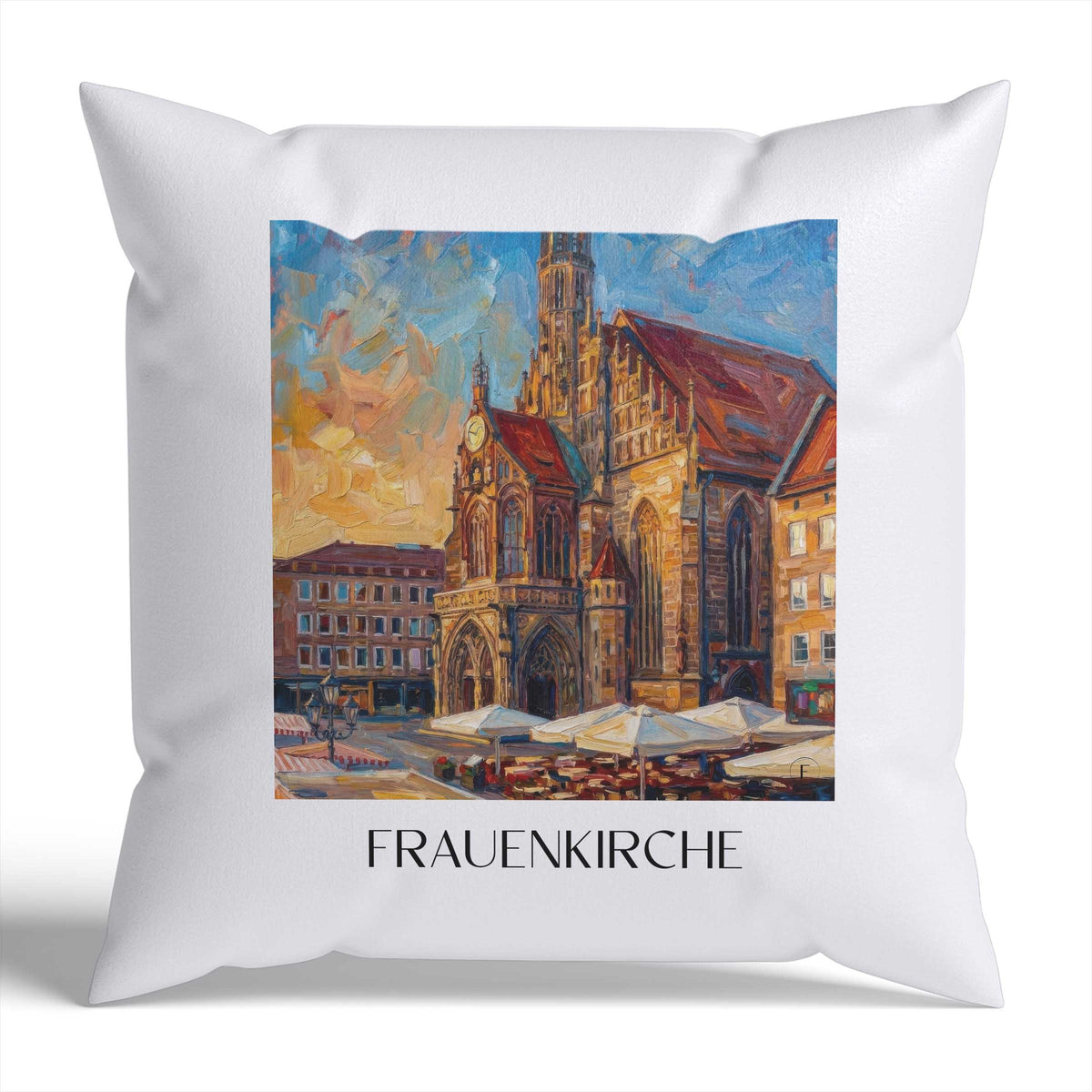 frauenkirche-nürnberg-deutschland-kissenbezug-oil-painting-oelgemaelde