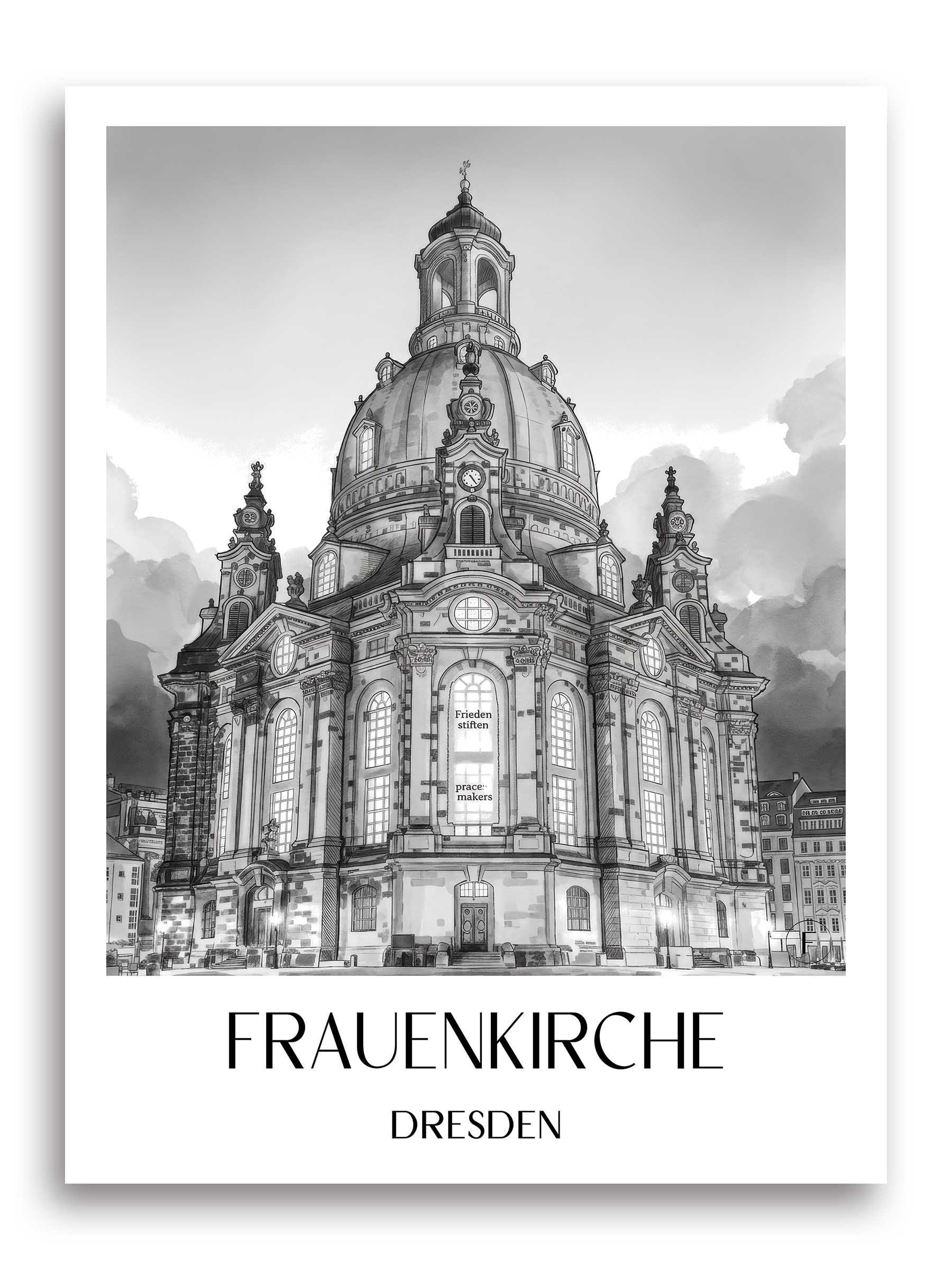 frauenkirche-dresden-deutschland-poster-aquarell-schwarz-weiss