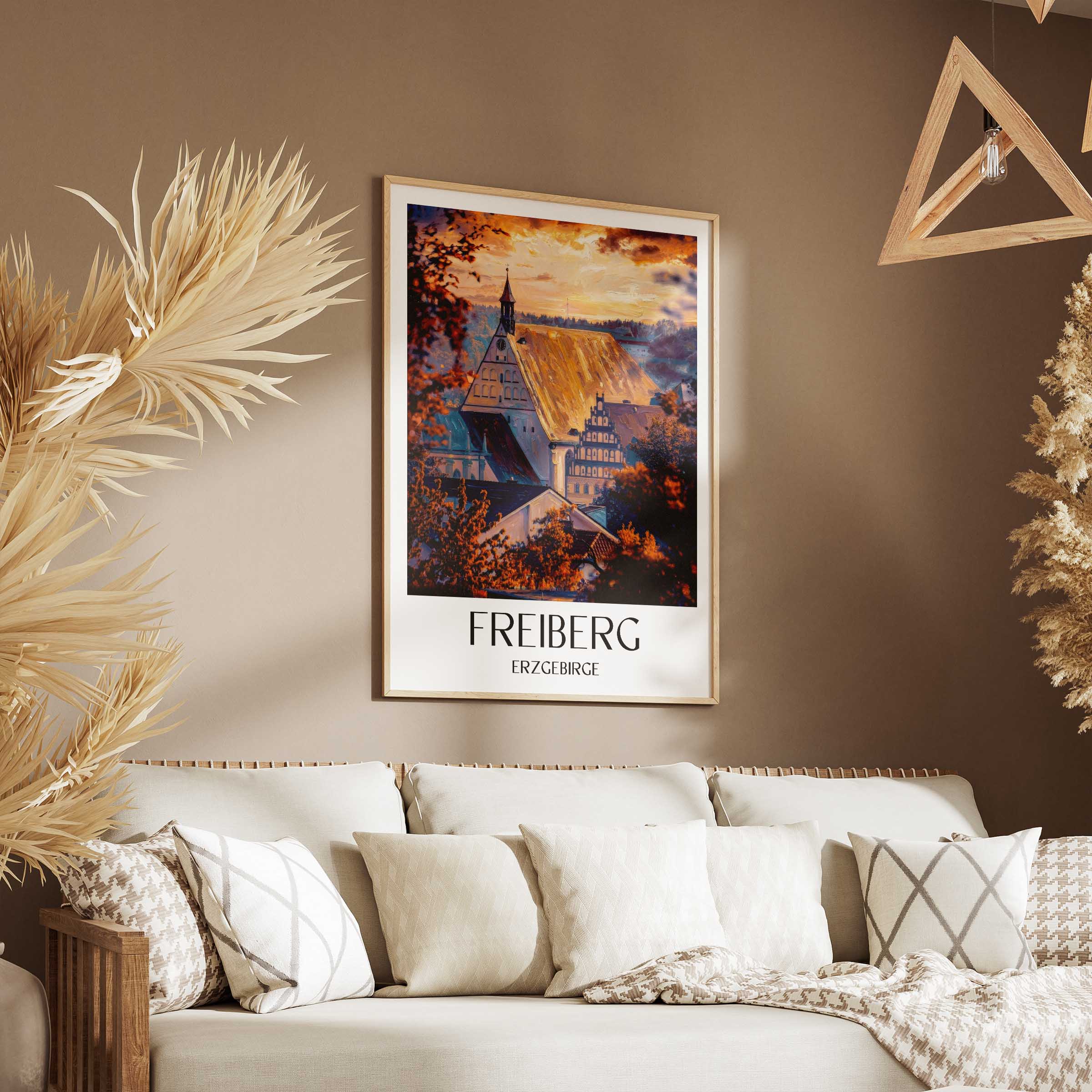 freiberg-erzgebirge-deutschland-poster-oil-painting-oelgemaelde