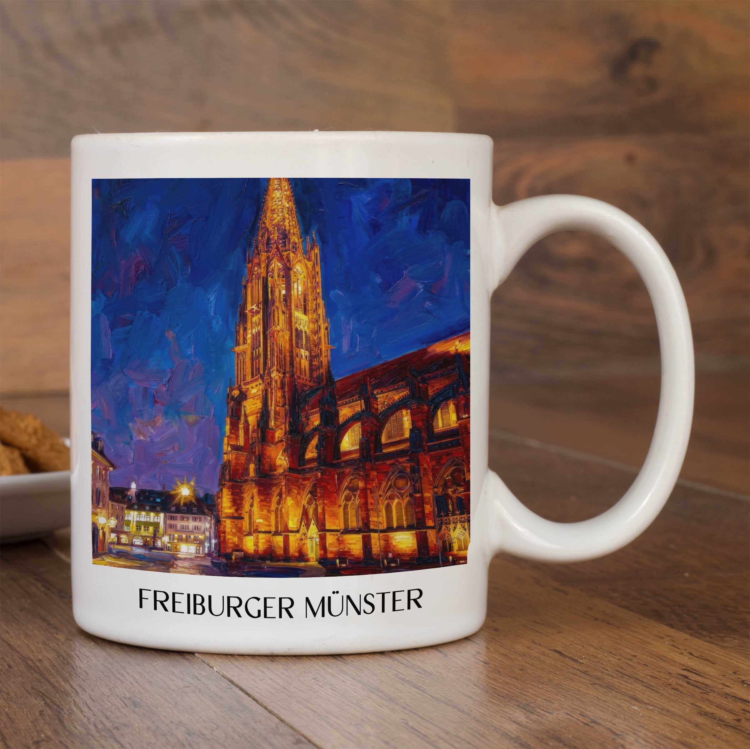 freiburger-münster-schwarzwald-deutschland-kaffeebecher-oil-painting-oelgemaelde