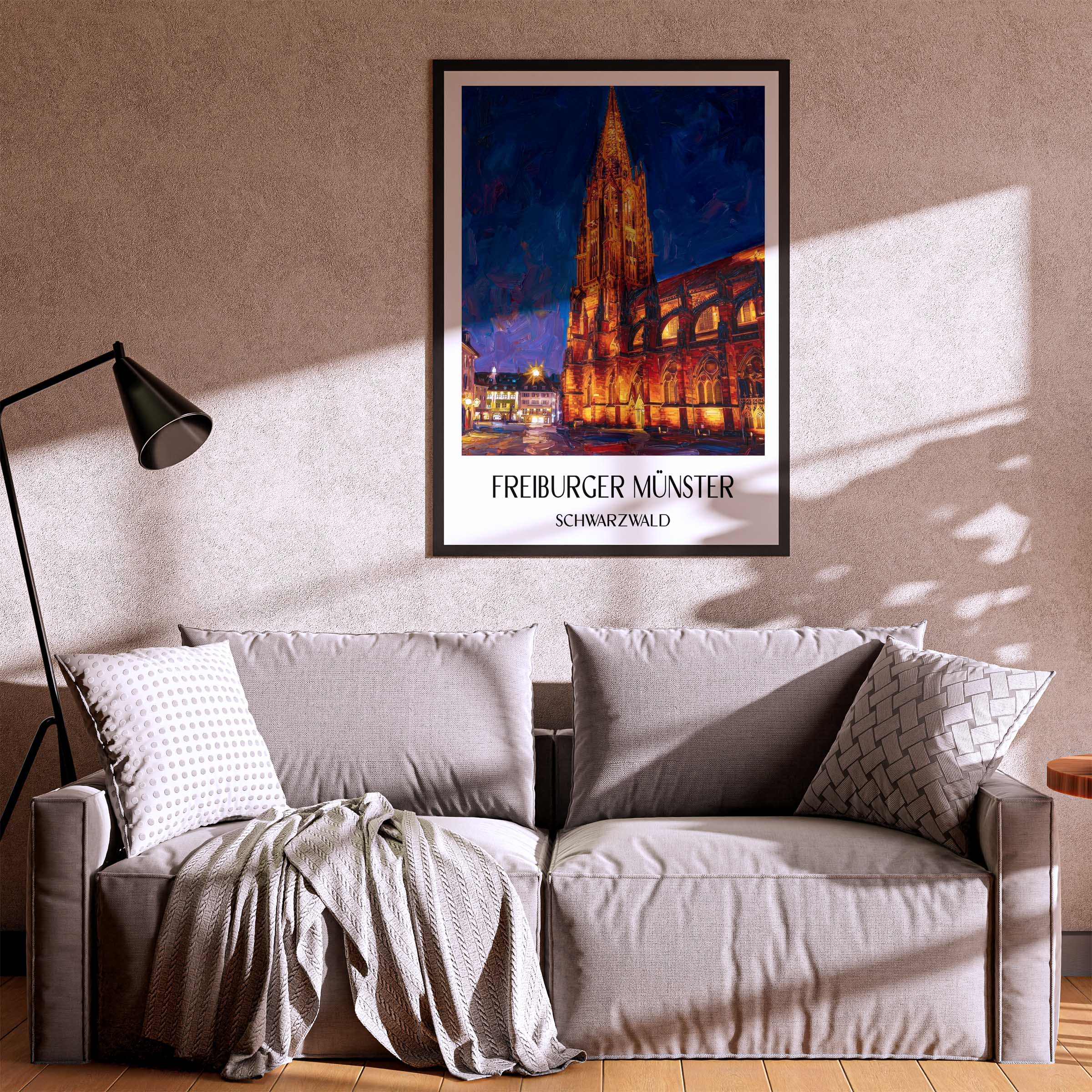 freiburger-münster-schwarzwald-deutschland-poster-oil-painting-oelgemaelde