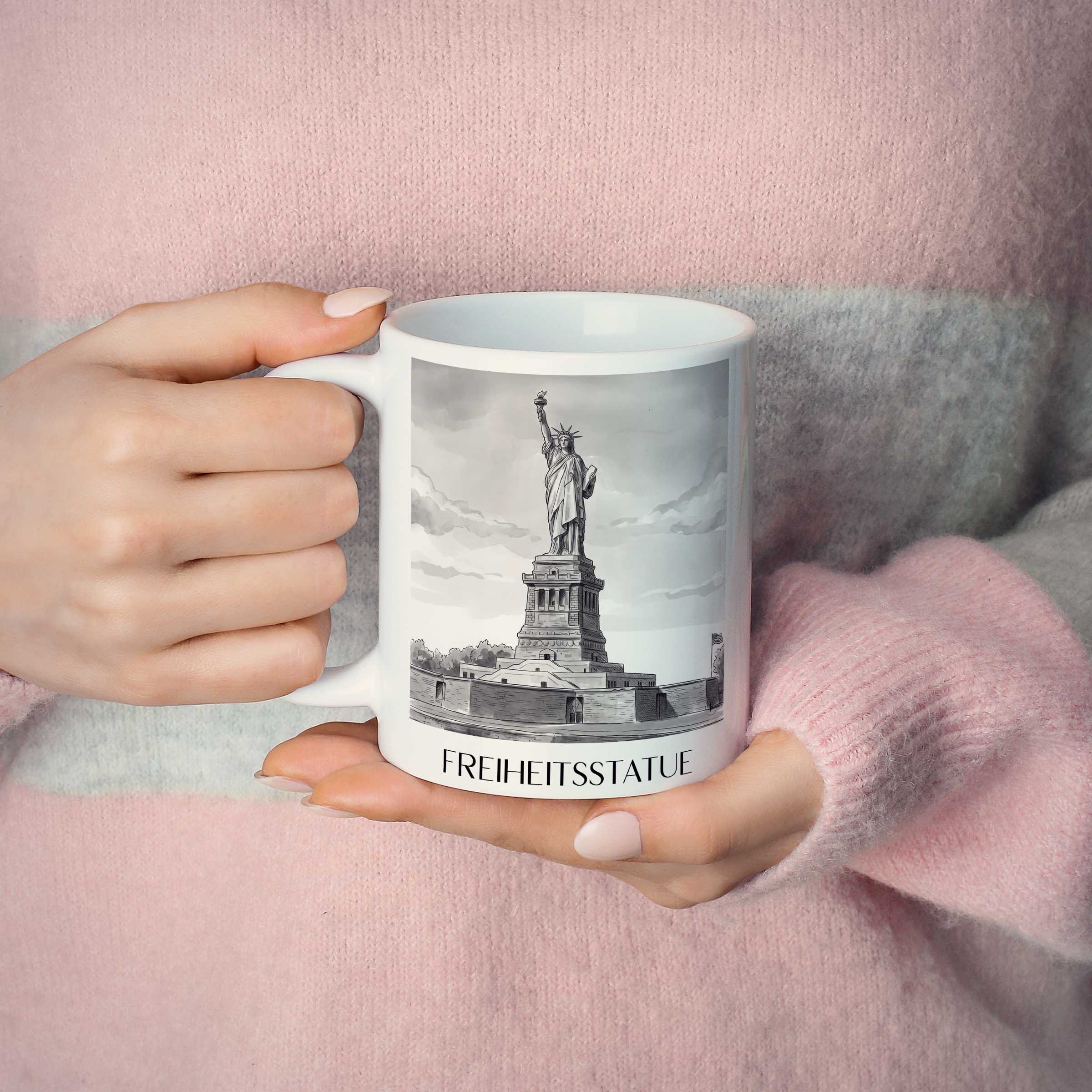 freiheitsstatue-new-york-city-usa-kaffeebecher-aquarell-schwarz-weiss