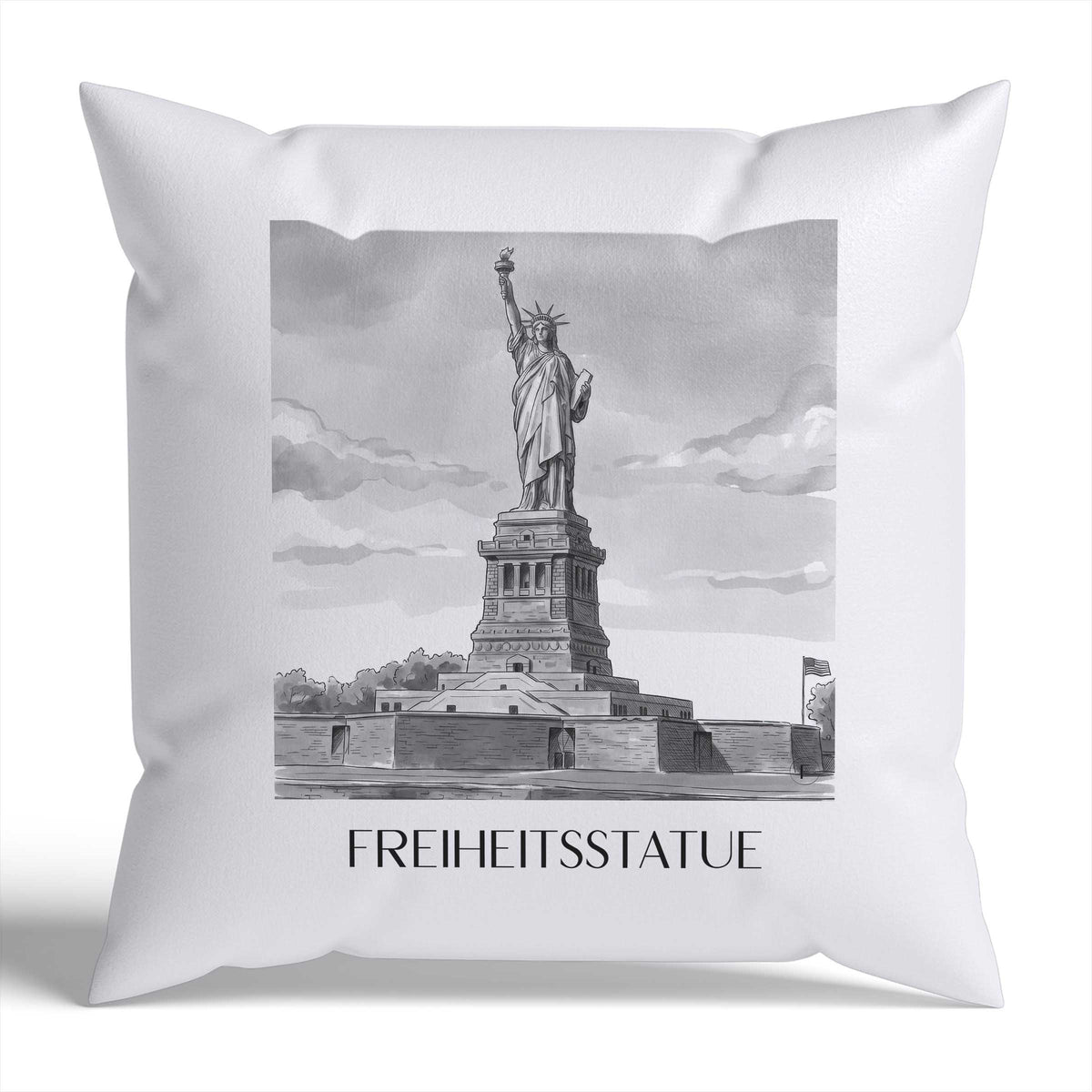 freiheitsstatue-new-york-city-usa-kissenbezug-aquarell-schwarz-weiss