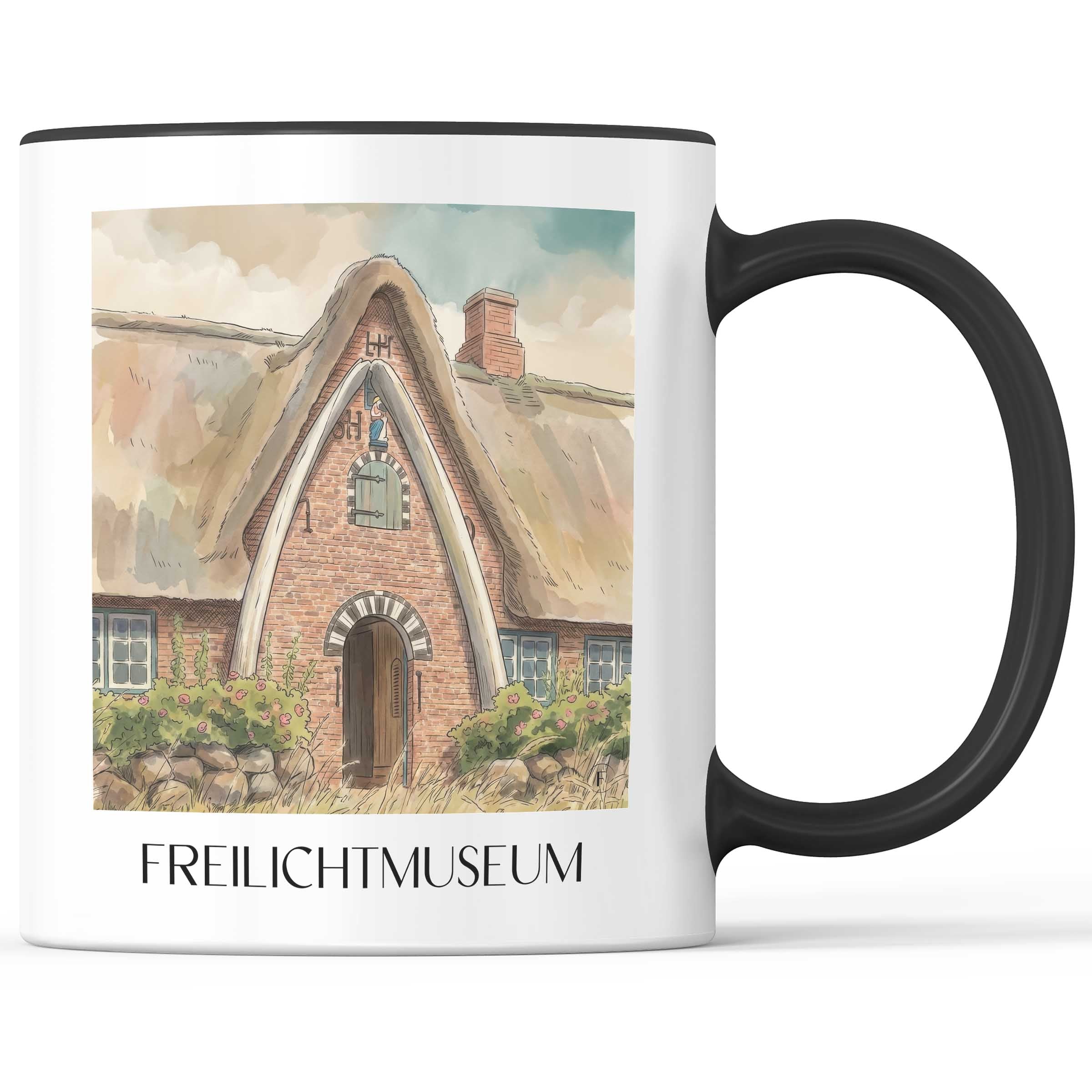 freilichtmuseum-kiel-deutschland-kaffeebecher-aquarell