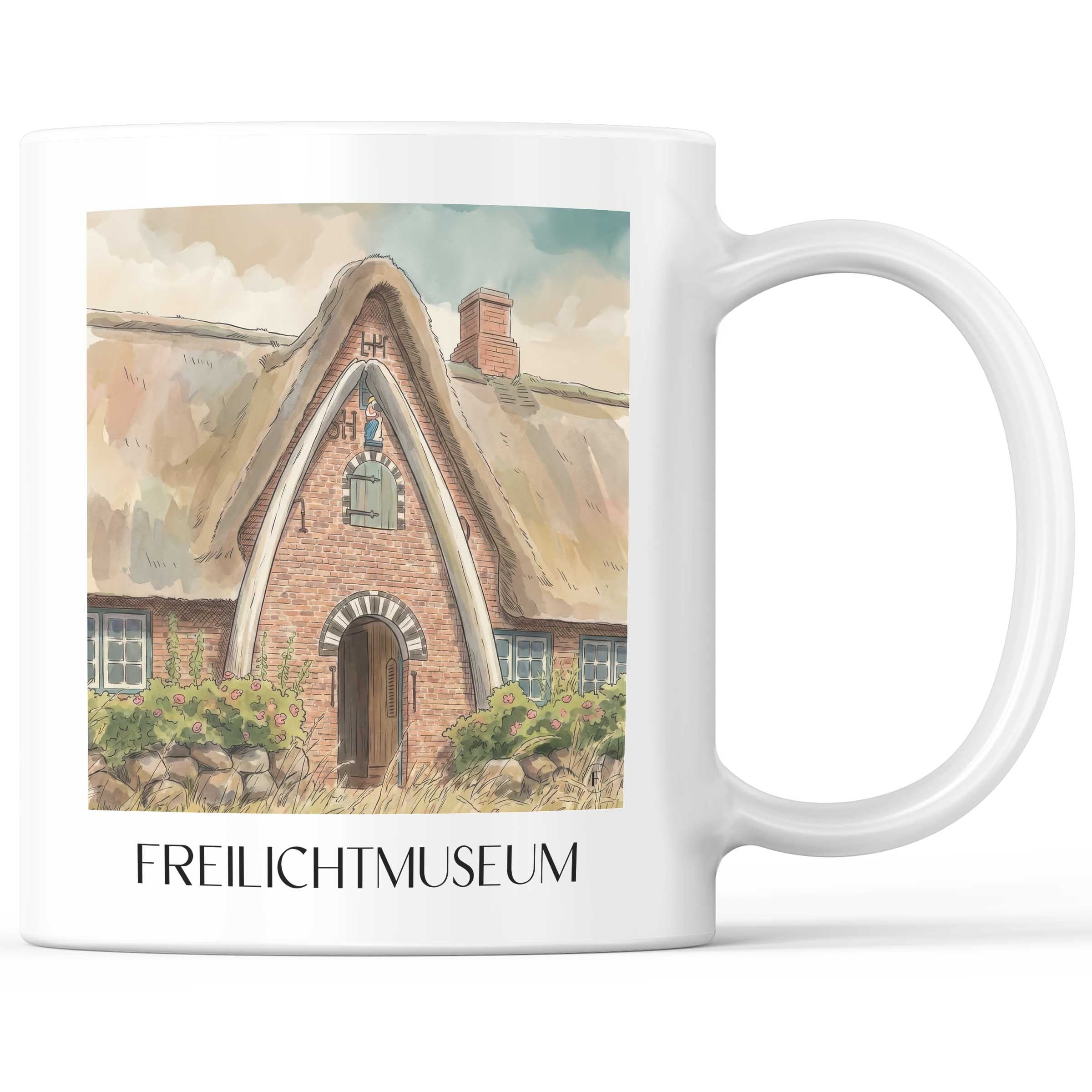 freilichtmuseum-kiel-deutschland-kaffeebecher-aquarell