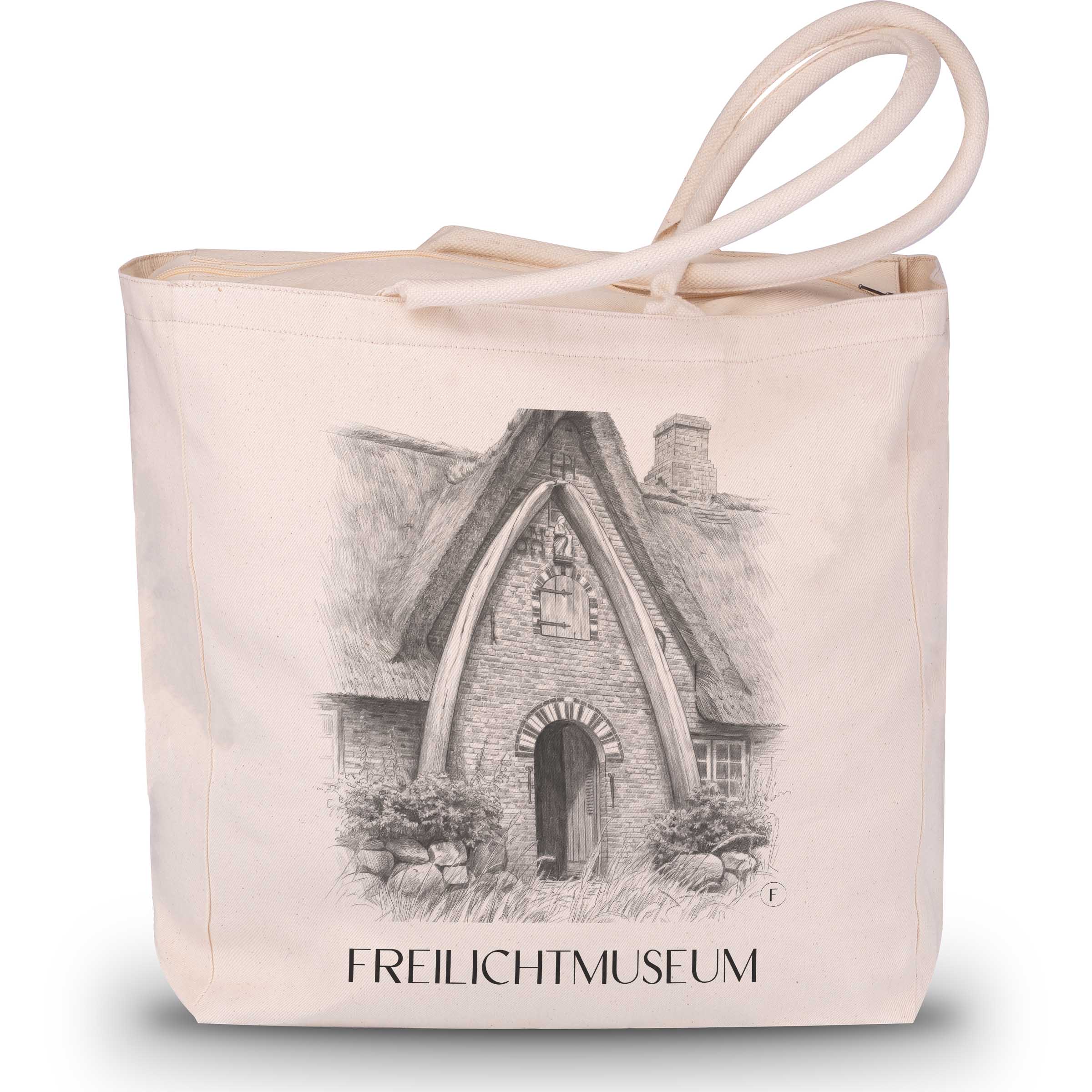 freilichtmuseum-kiel-deutschland-einkaufstasche-bleistift-zeichnung-drawing