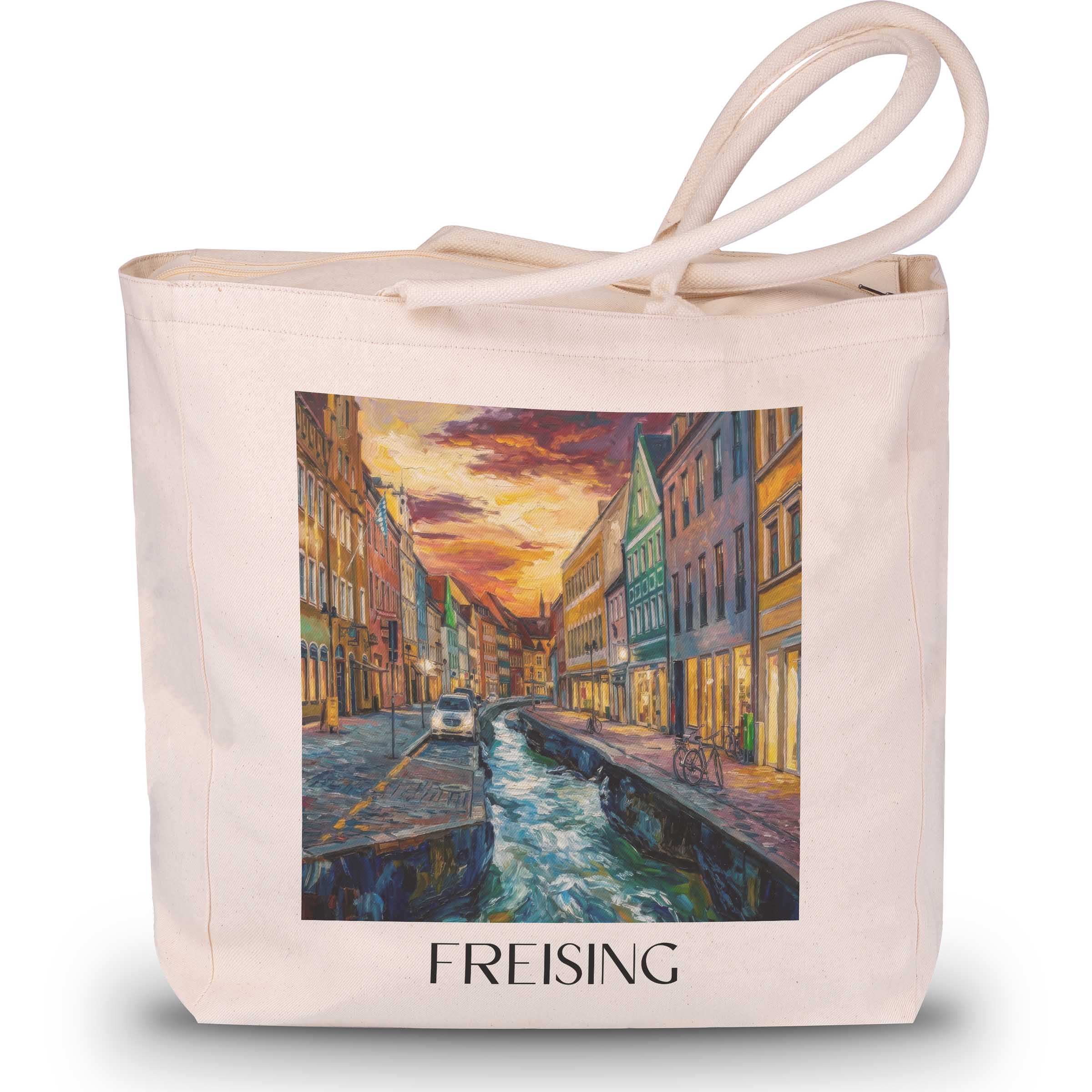 freising-oberbayern-deutschland-einkaufstasche-oil-painting-oelgemaelde
