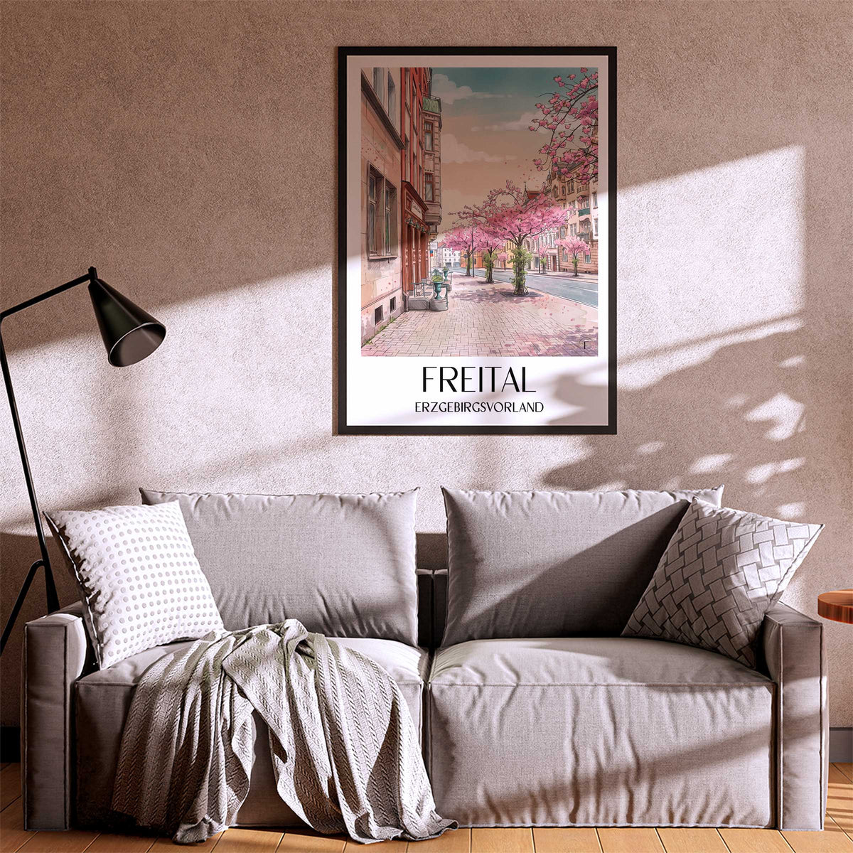 freital-erzgebirgsvorland-deutschland-poster-aquarell
