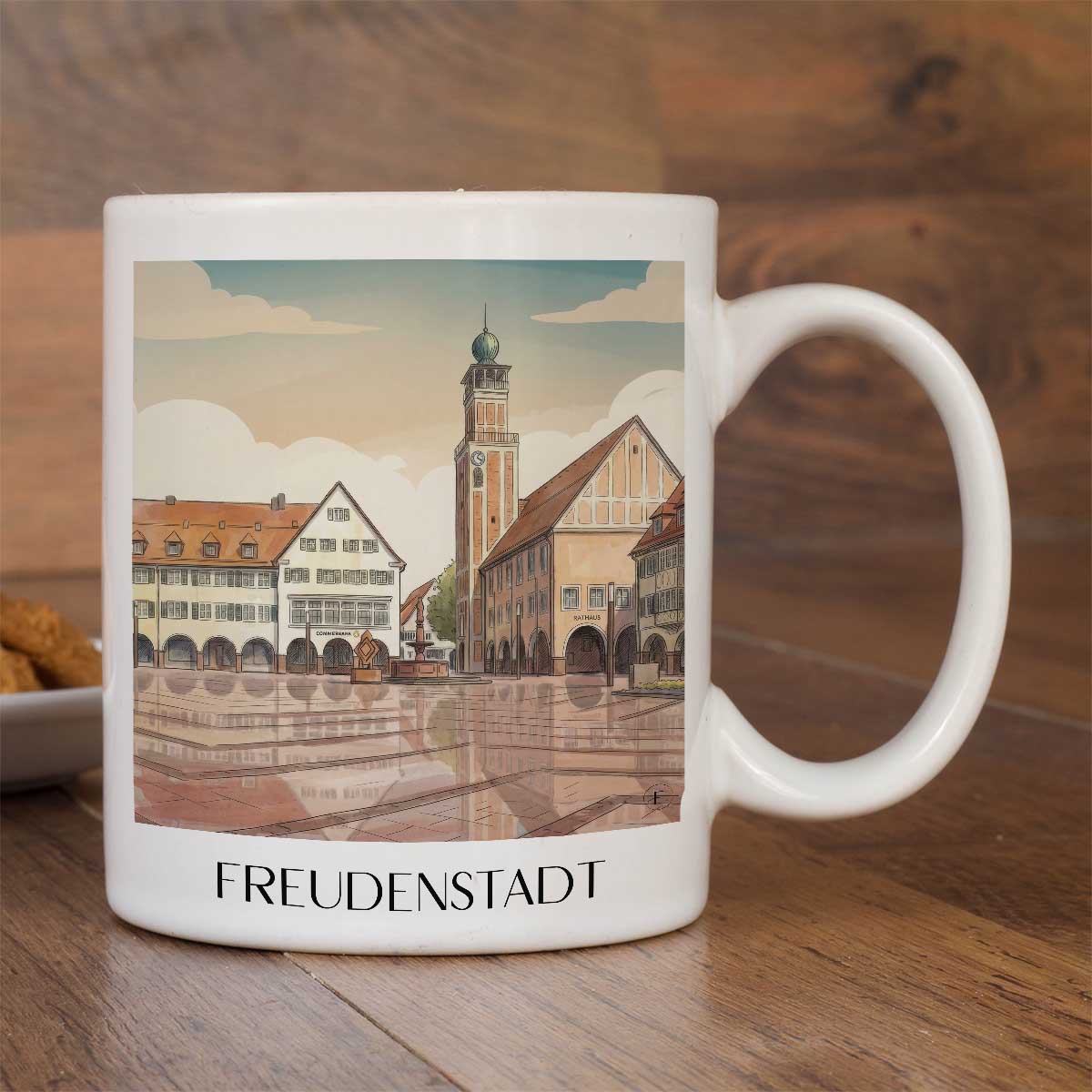 freudenstadt-schwarzwald-deutschland-kaffeebecher-aquarell