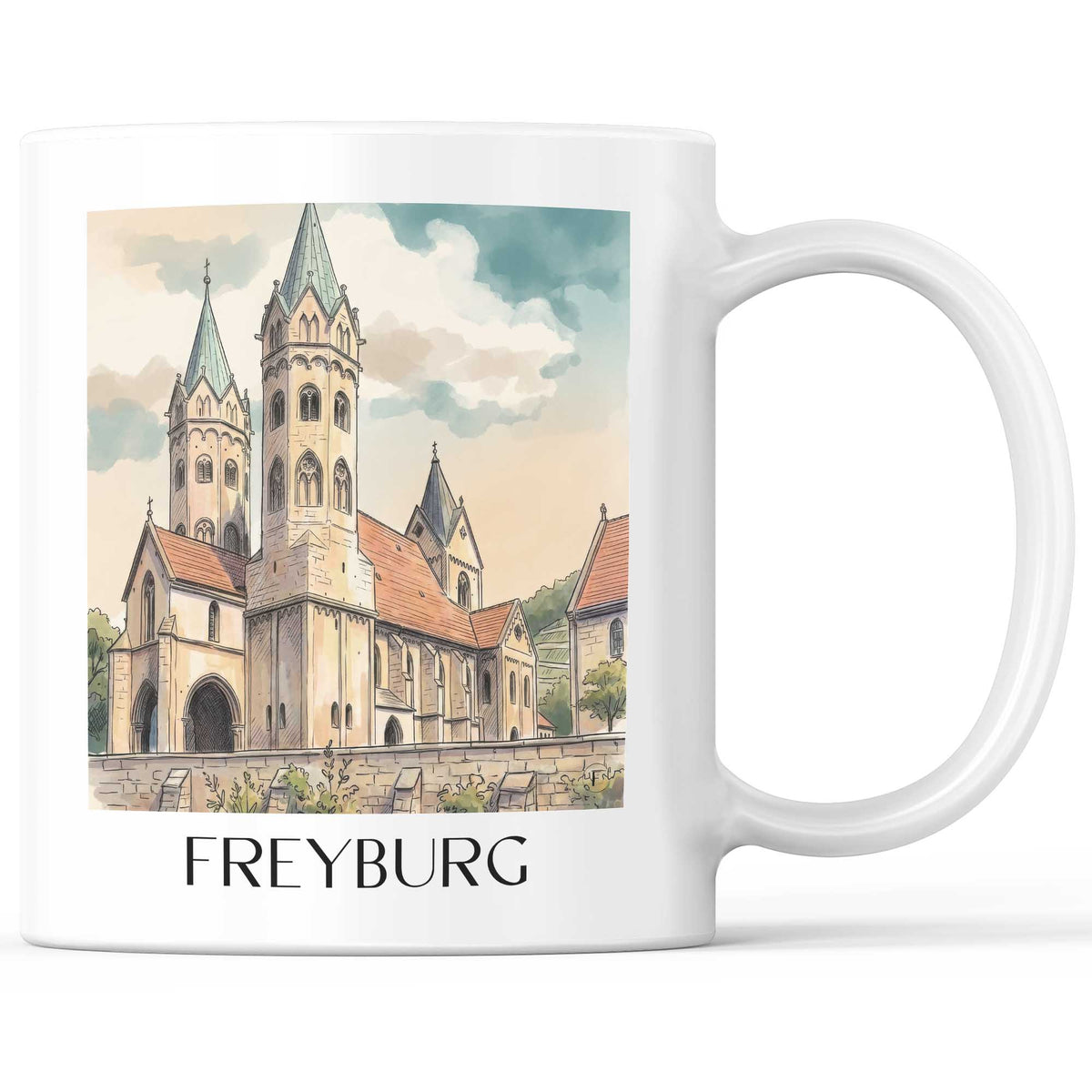 freyburg-saale-deutschland-kaffeebecher-aquarell