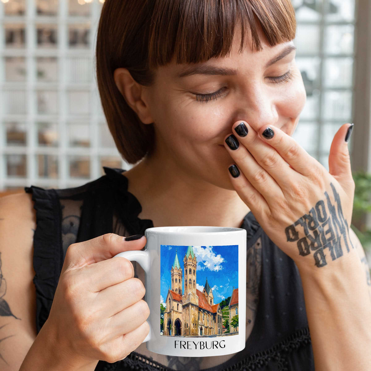 freyburg-saale-deutschland-kaffeebecher-oil-painting-oelgemaelde