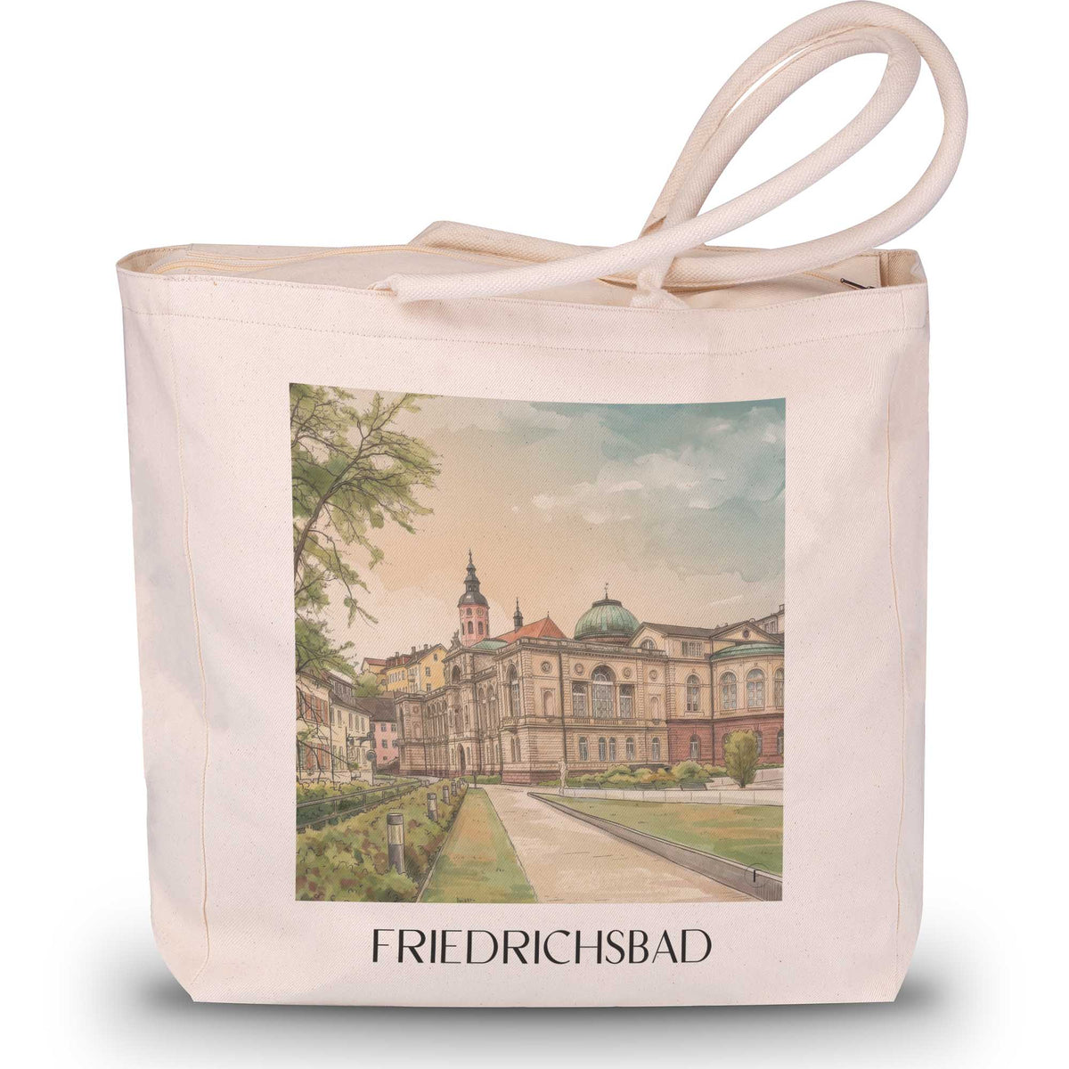 friedrichsbad-baden-baden-deutschland-einkaufstasche-aquarell