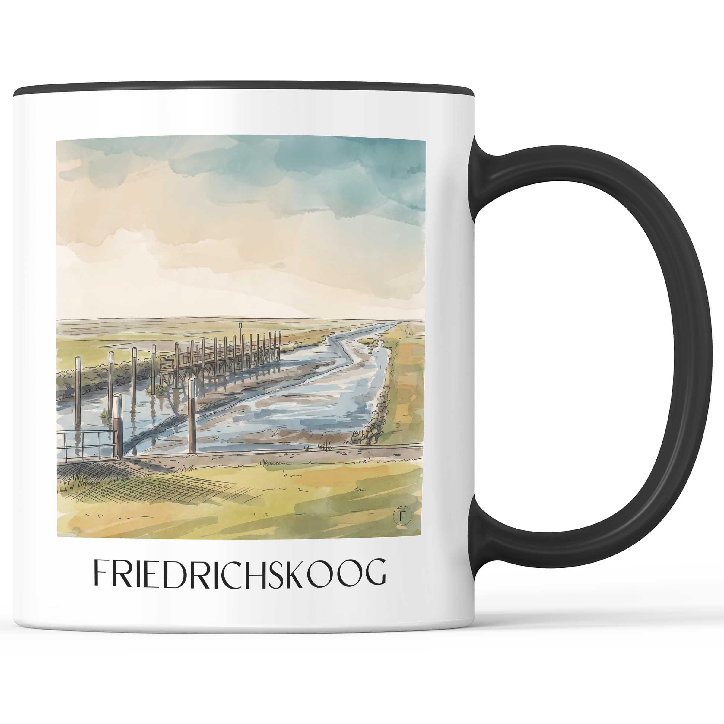 friedrichskoog-schleswig-holstein-deutschland-kaffeebecher-aquarell