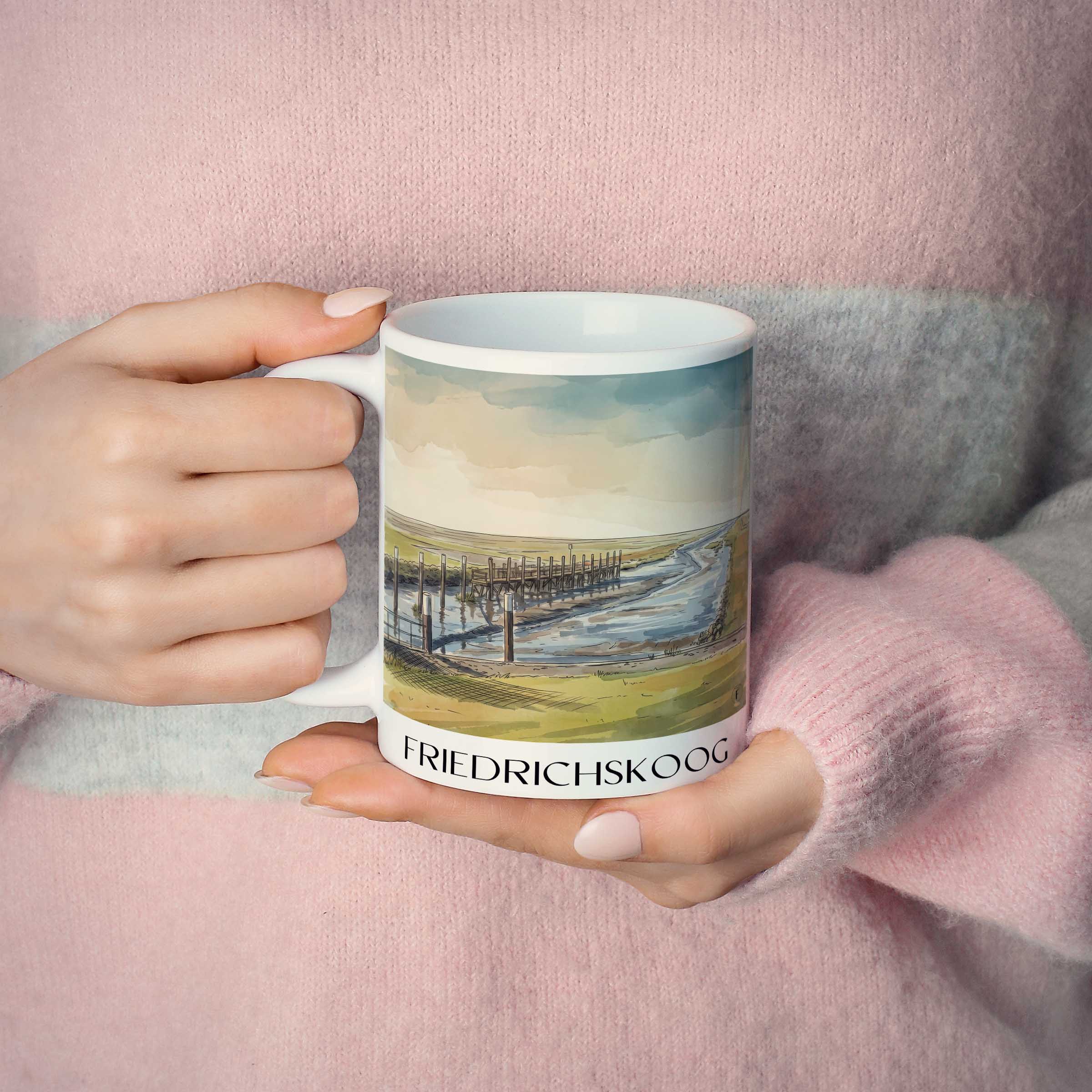 friedrichskoog-schleswig-holstein-deutschland-kaffeebecher-aquarell