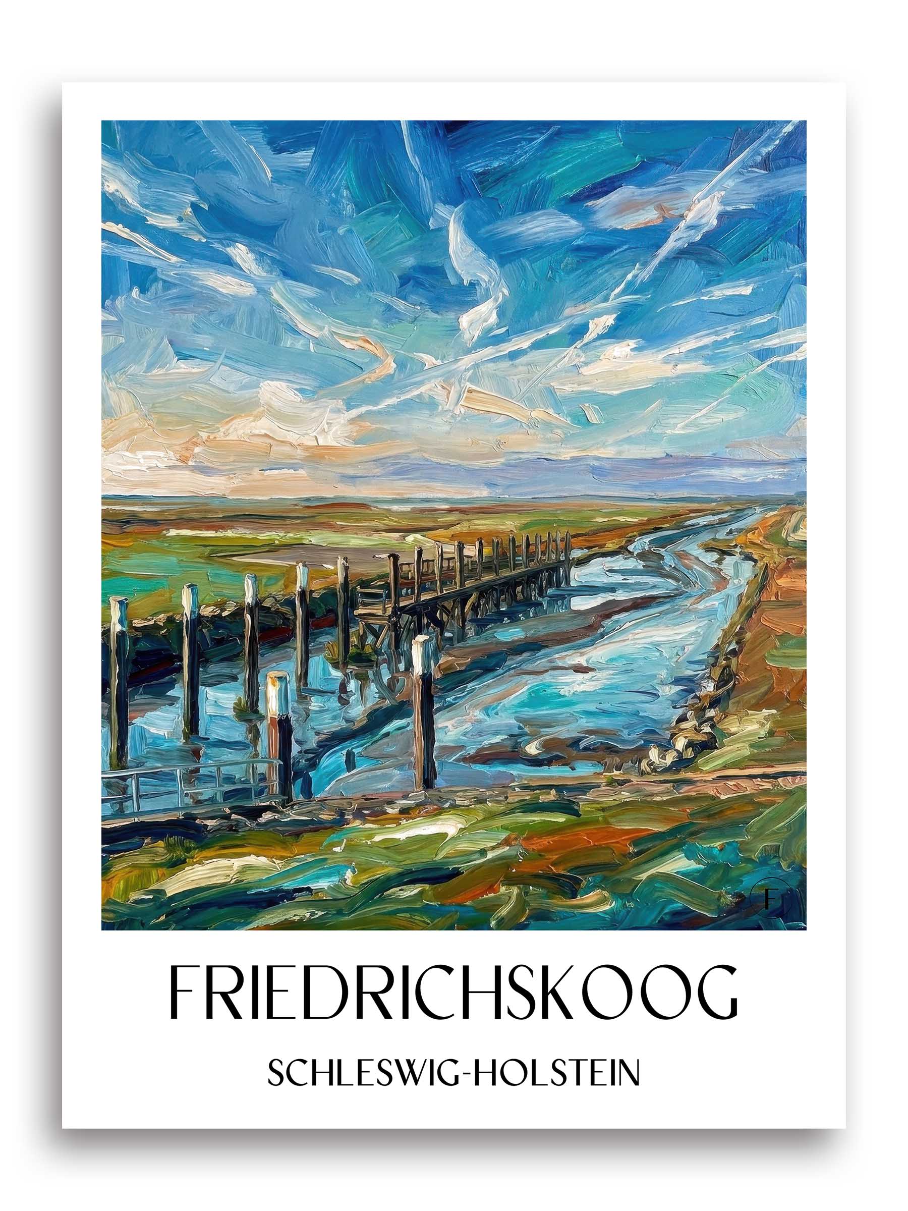 friedrichskoog-schleswig-holstein-deutschland-poster-oil-painting-oelgemaelde