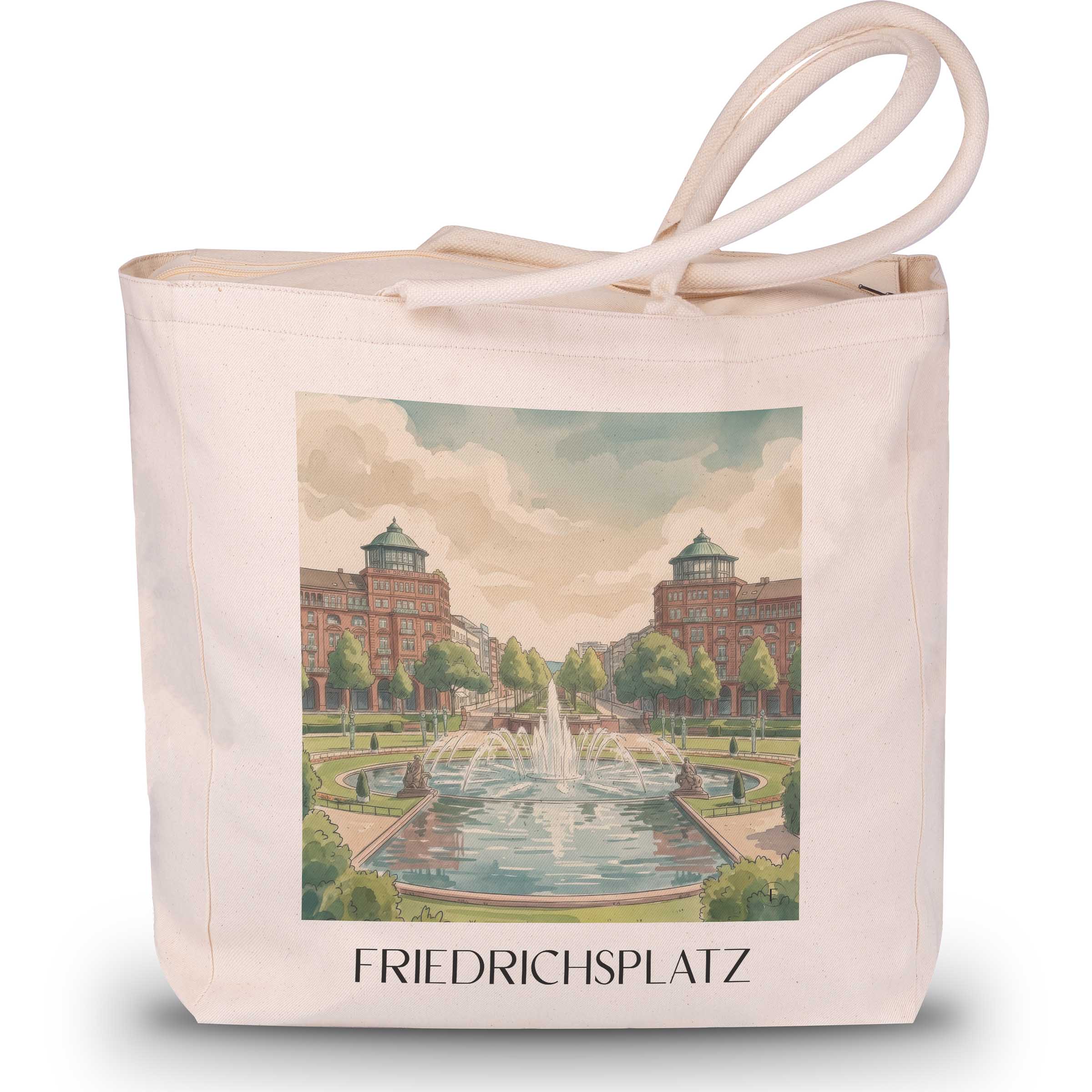 friedrichsplatz-mannheim-deutschland-einkaufstasche-aquarell