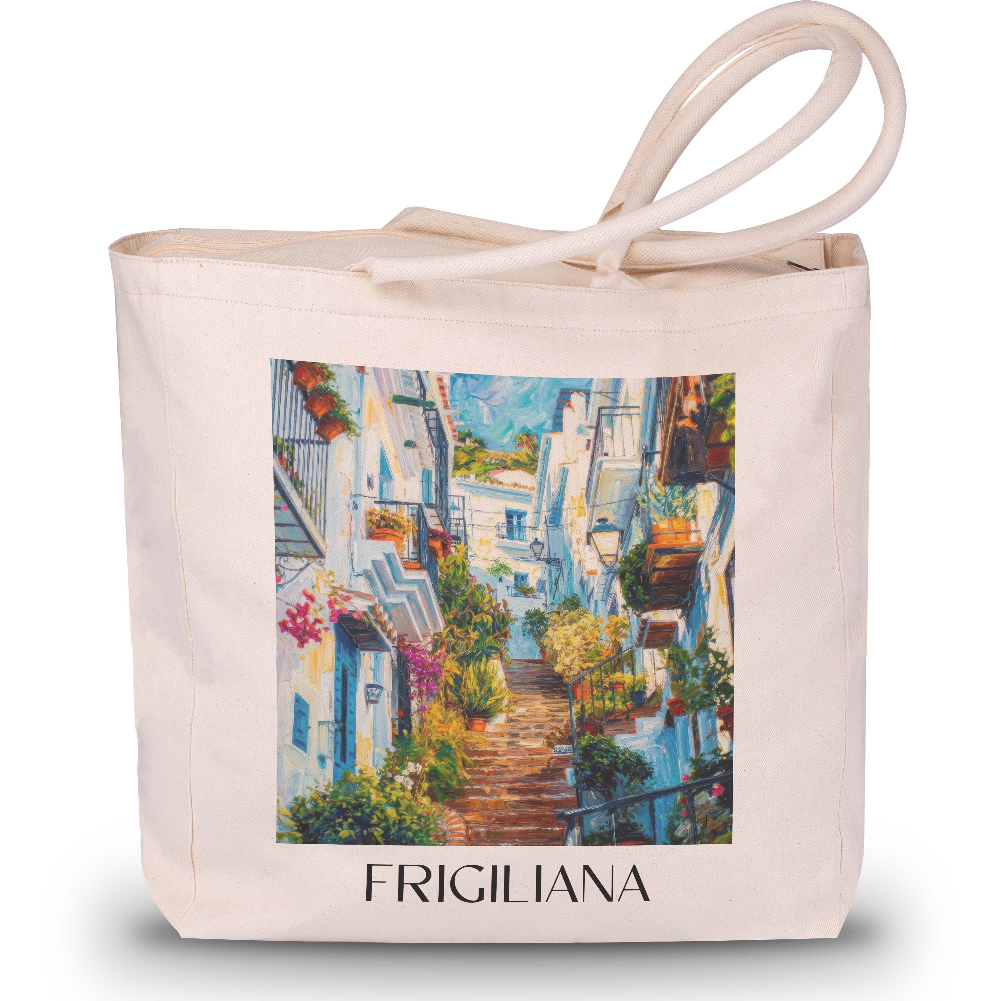 frigiliana-spanien-spanien-einkaufstasche-oil-painting-oelgemaelde