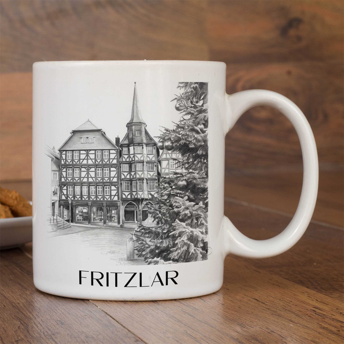 fritzlar-hessen-deutschland-kaffeebecher-bleistift-zeichnung-drawing