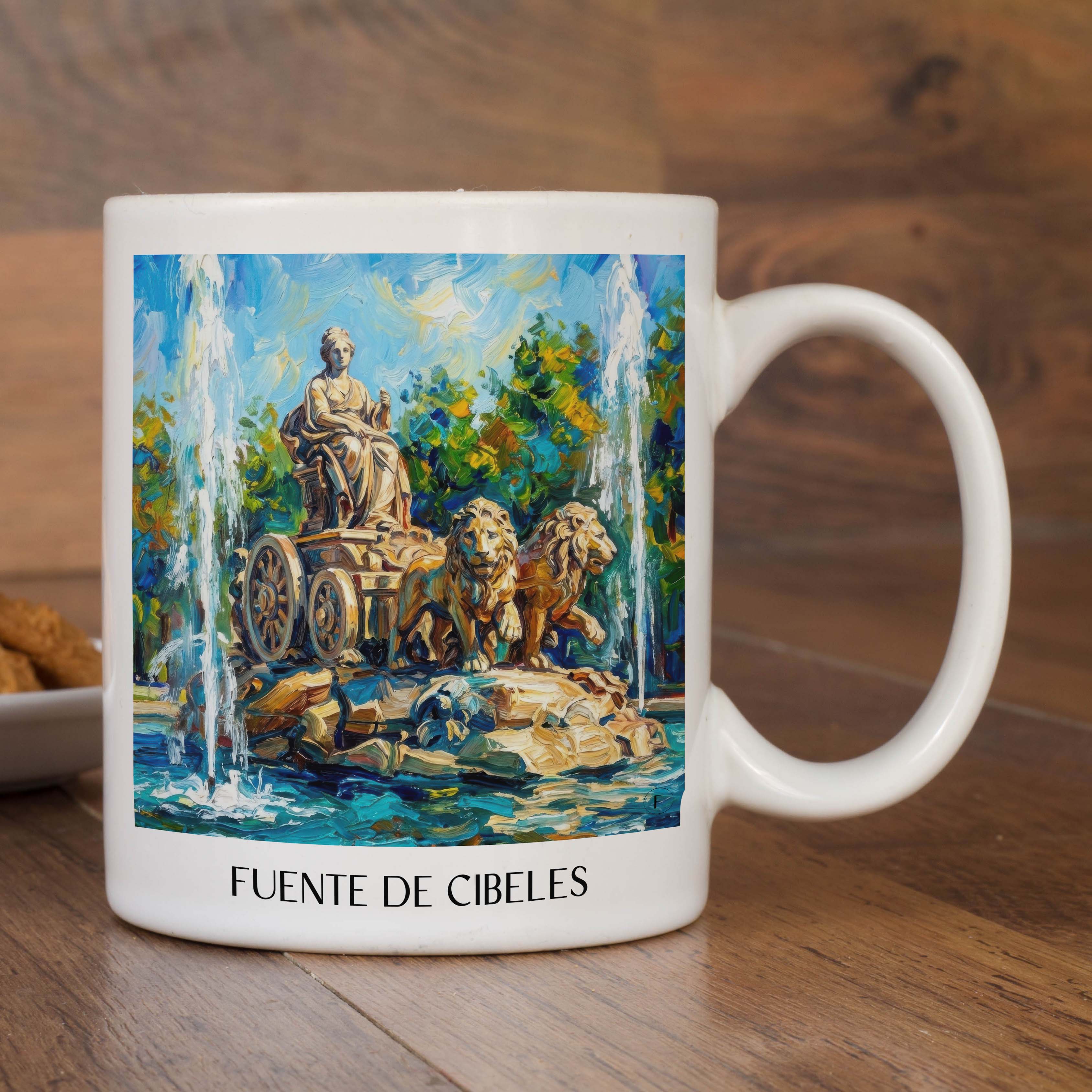 fuente-de-cibeles-madrid-spanien-kaffeebecher-oil-painting-oelgemaelde
