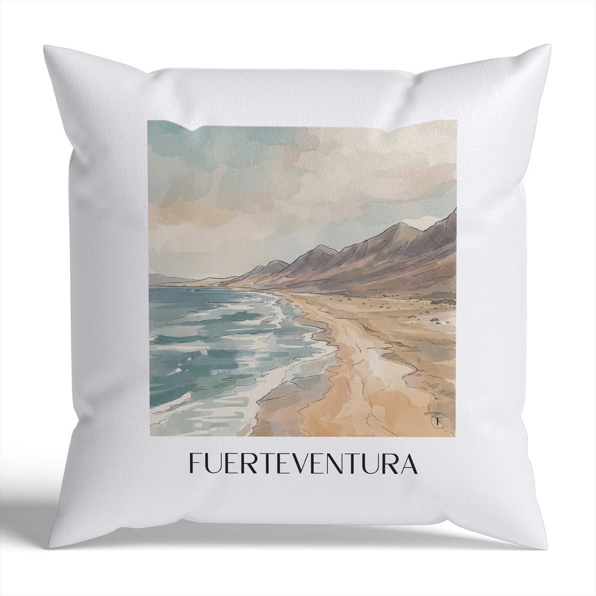 fuerteventura-spanien-spanien-kissenbezug-aquarell