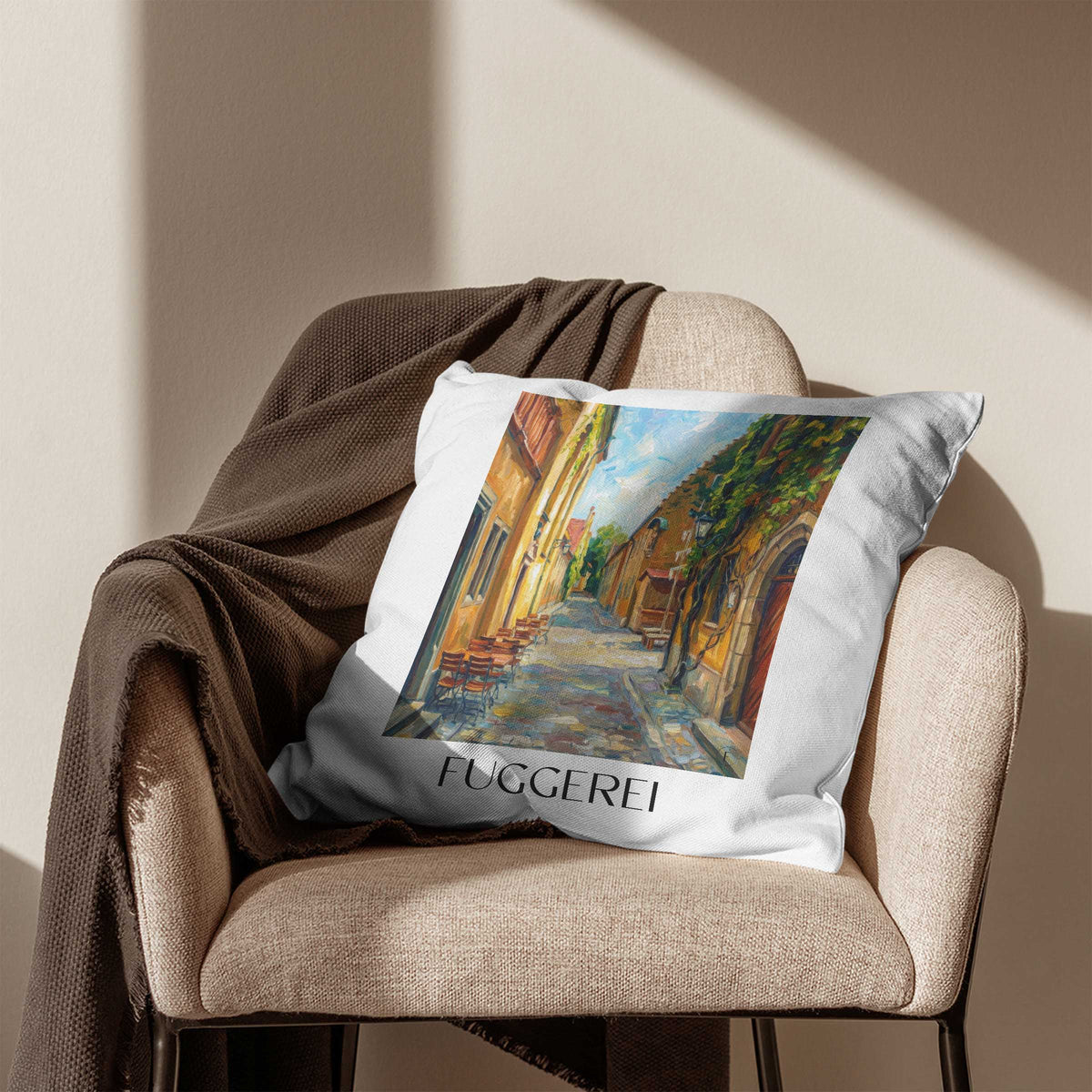 fuggerei-augsburg-deutschland-kissenbezug-oil-painting-oelgemaelde