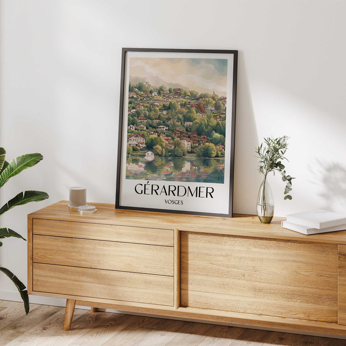 gérardmer-vosges-frankreich-poster-aquarell
