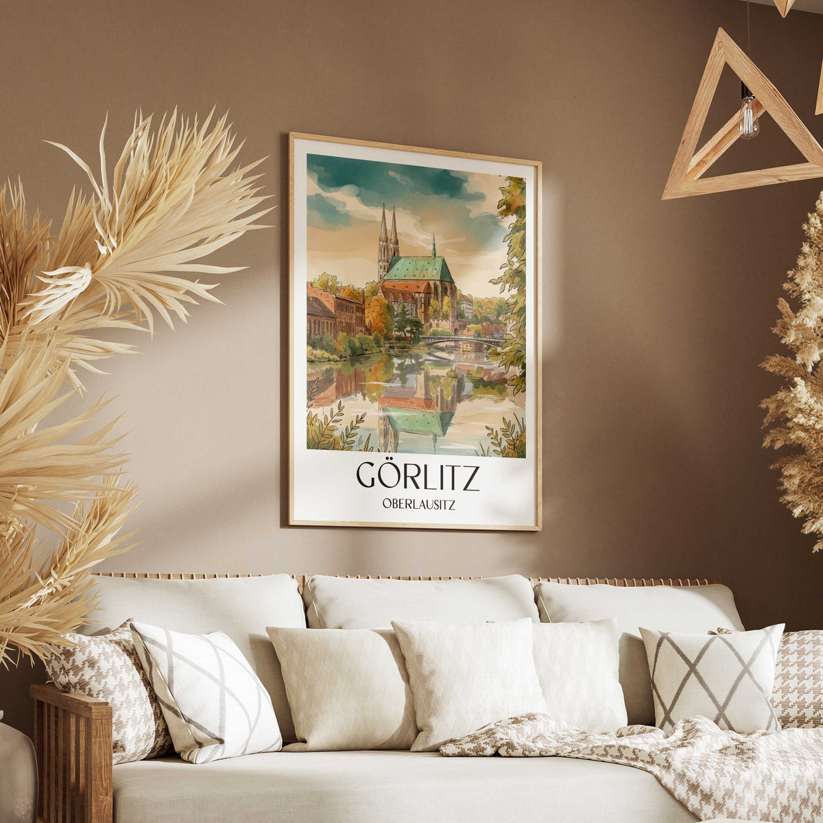 görlitz-oberlausitz-deutschland-poster-aquarell