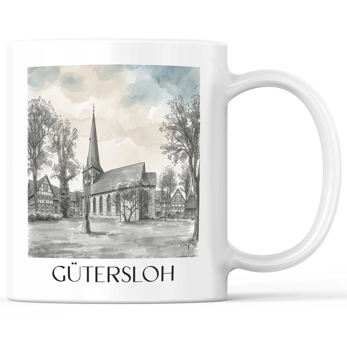 gütersloh-ostwestfalen-deutschland-kaffeebecher-aquarell-schwarz-weiss