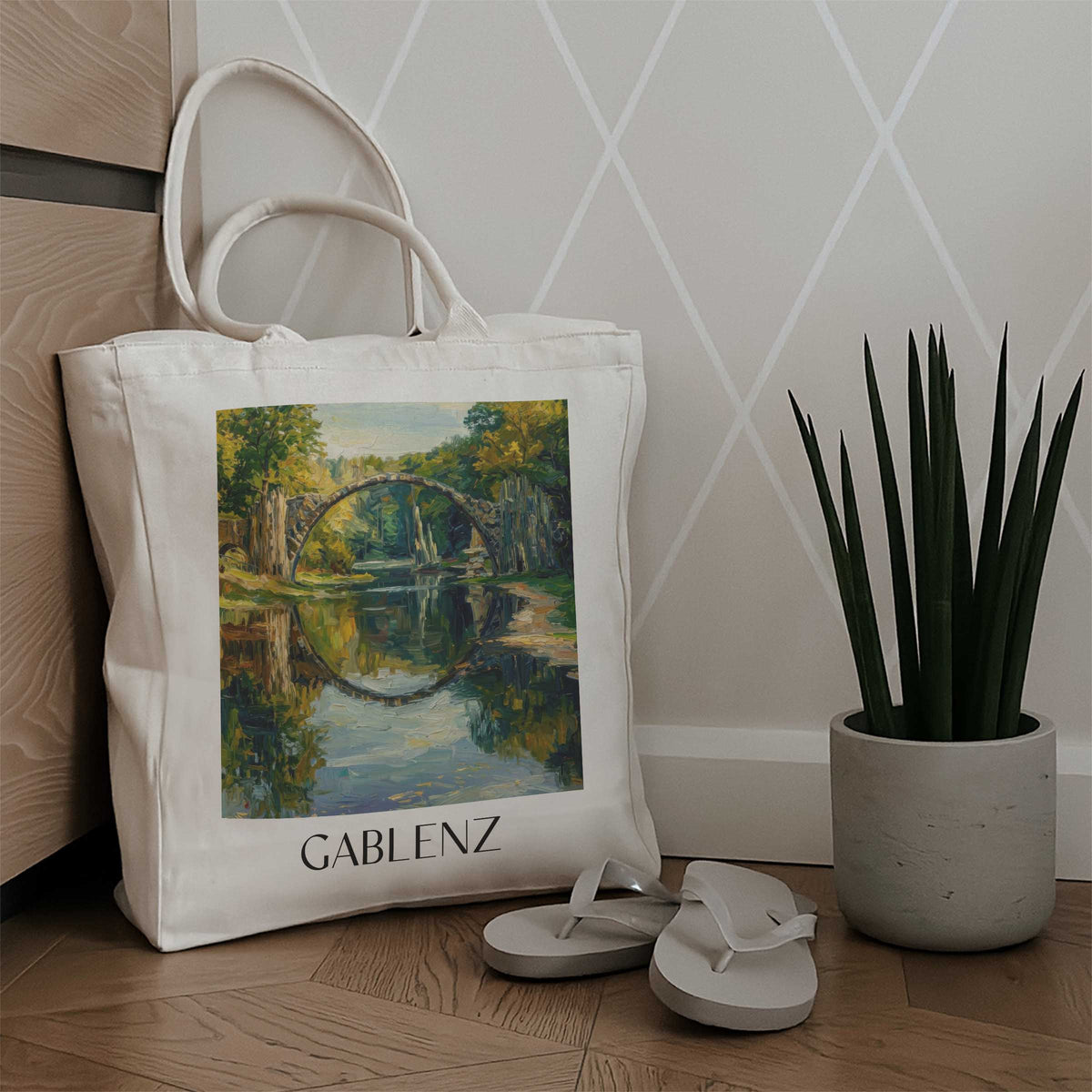 gablenz-oberlausitz-deutschland-einkaufstasche-oil-painting-oelgemaelde