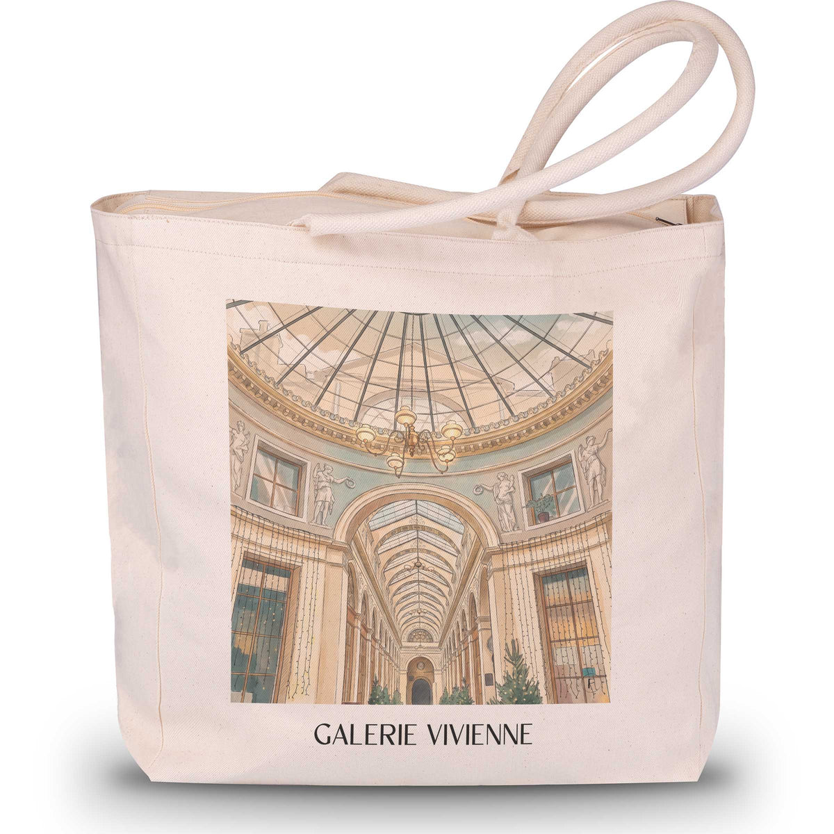 galerie-vivienne-paris-frankreich-einkaufstasche-aquarell