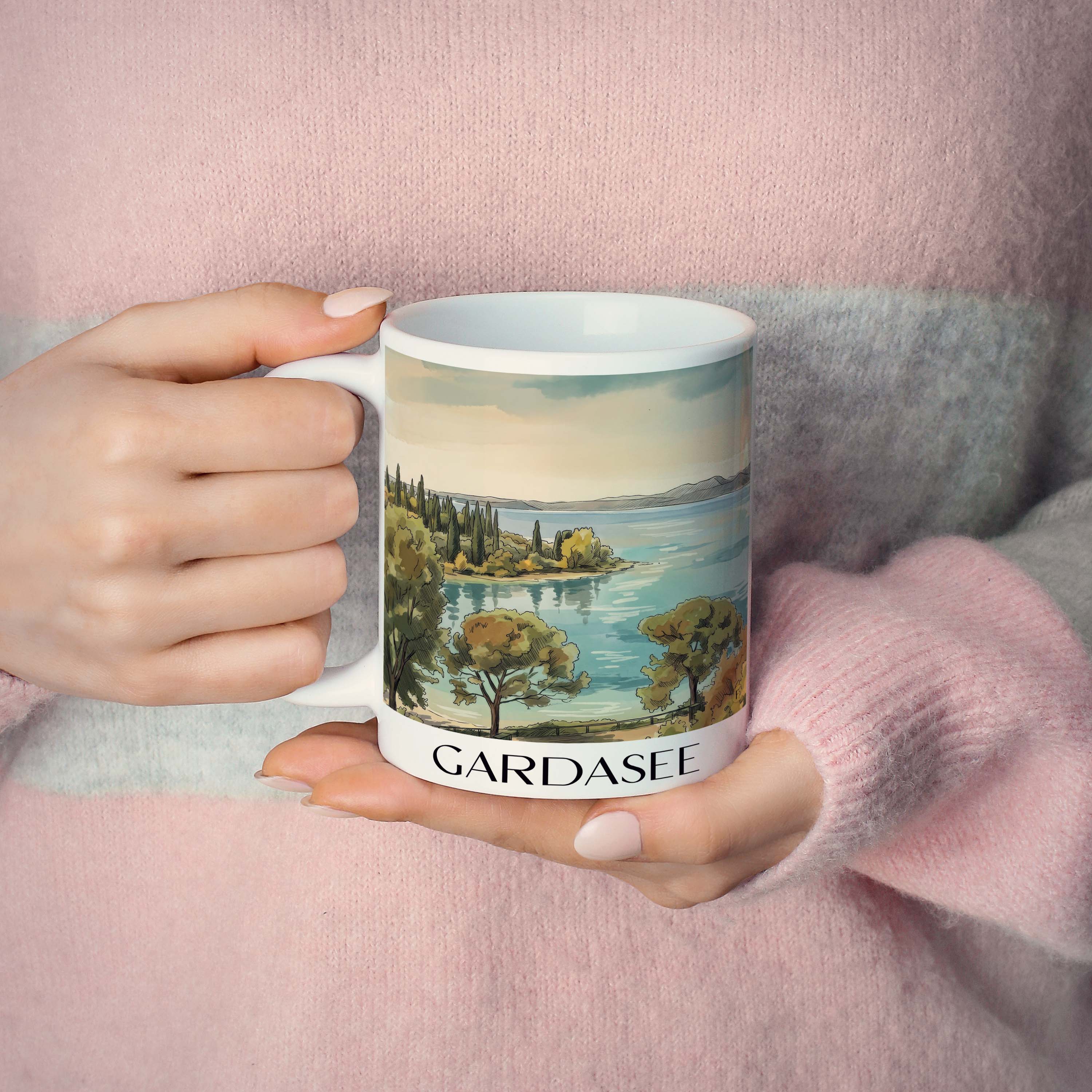 gardasee-italien-kaffeebecher-aquarell