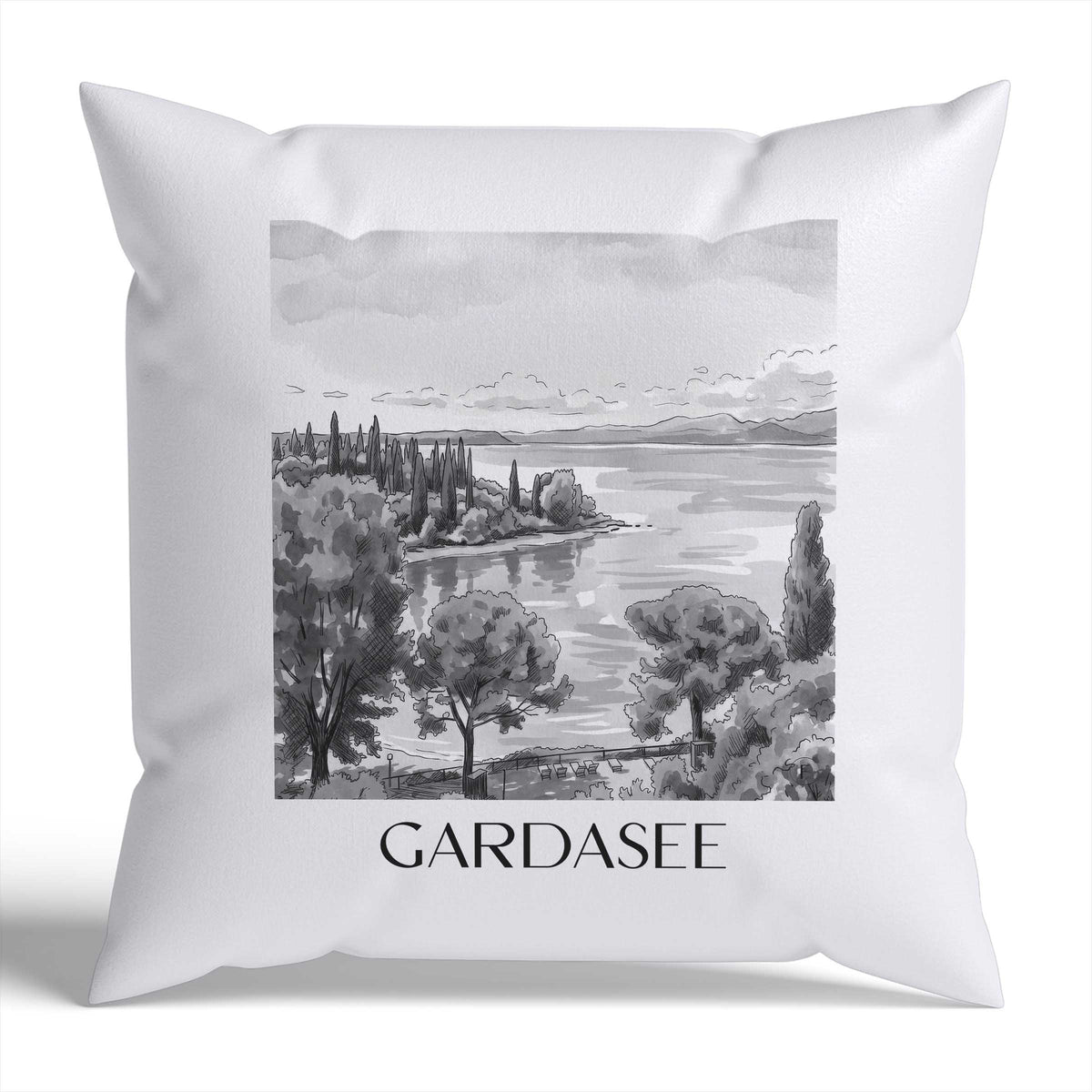 gardasee-italien-italien-kissenbezug-aquarell-schwarz-weiss