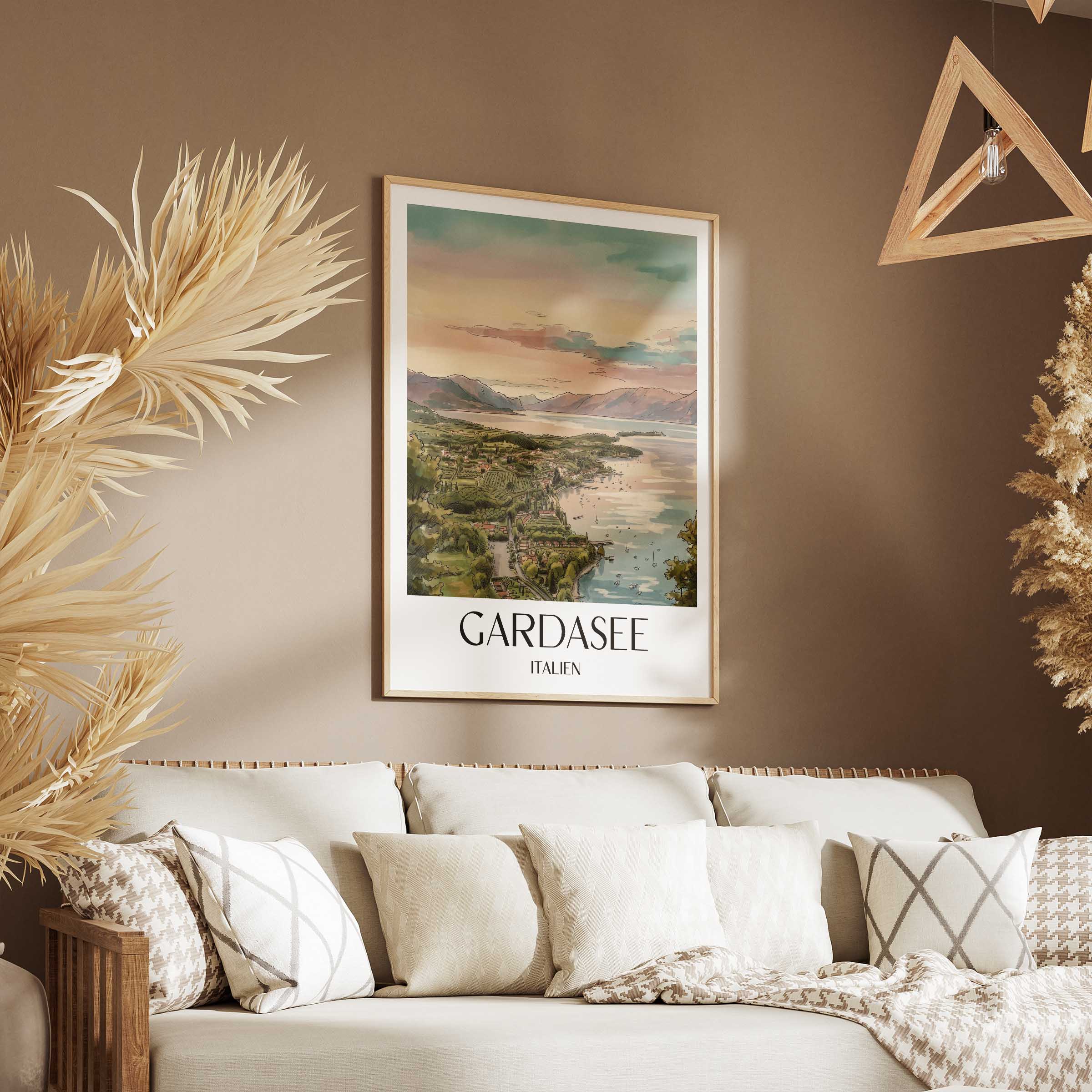 gardasee-italien-italien-poster-aquarell