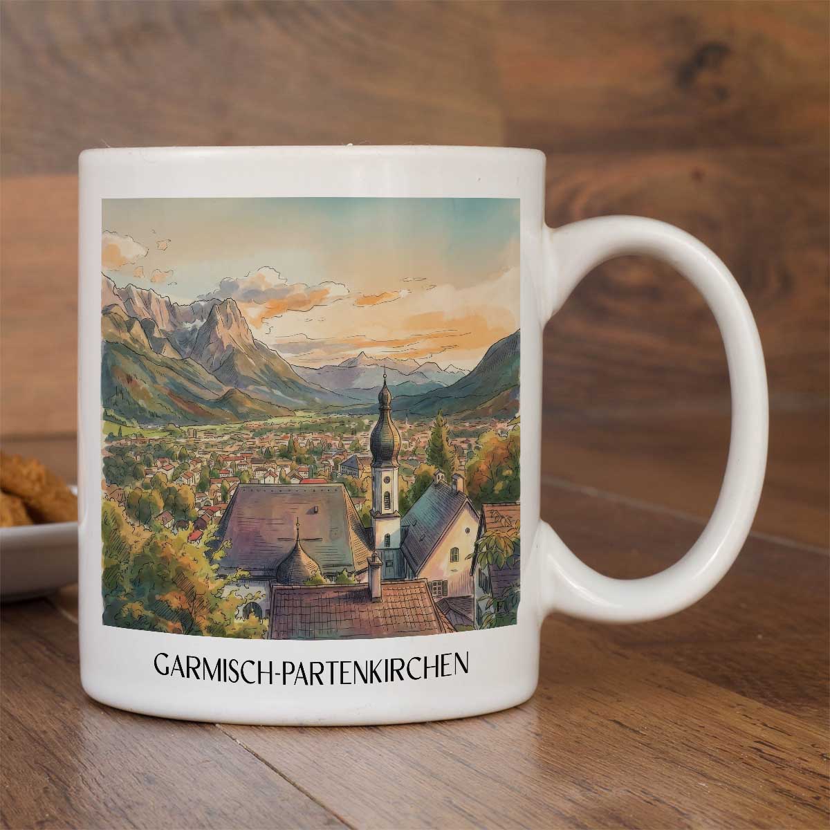garmisch-partenkirchen-werdenfelser-land-deutschland-kaffeebecher-aquarell
