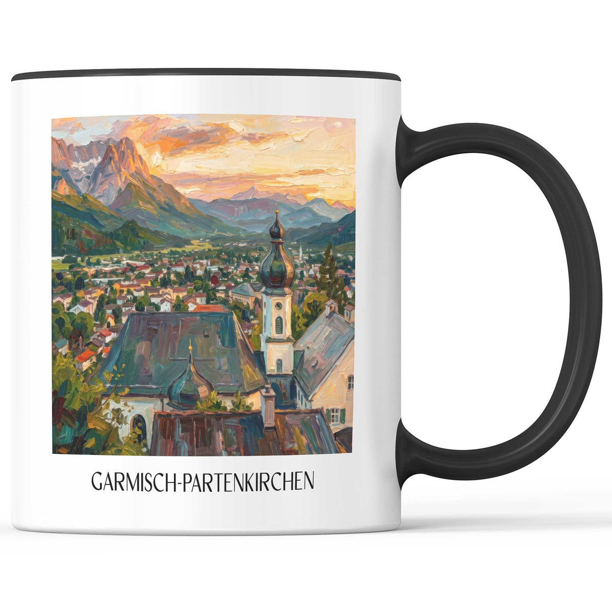 garmisch-partenkirchen-werdenfelser-land-deutschland-kaffeebecher-oil-painting-oelgemaelde