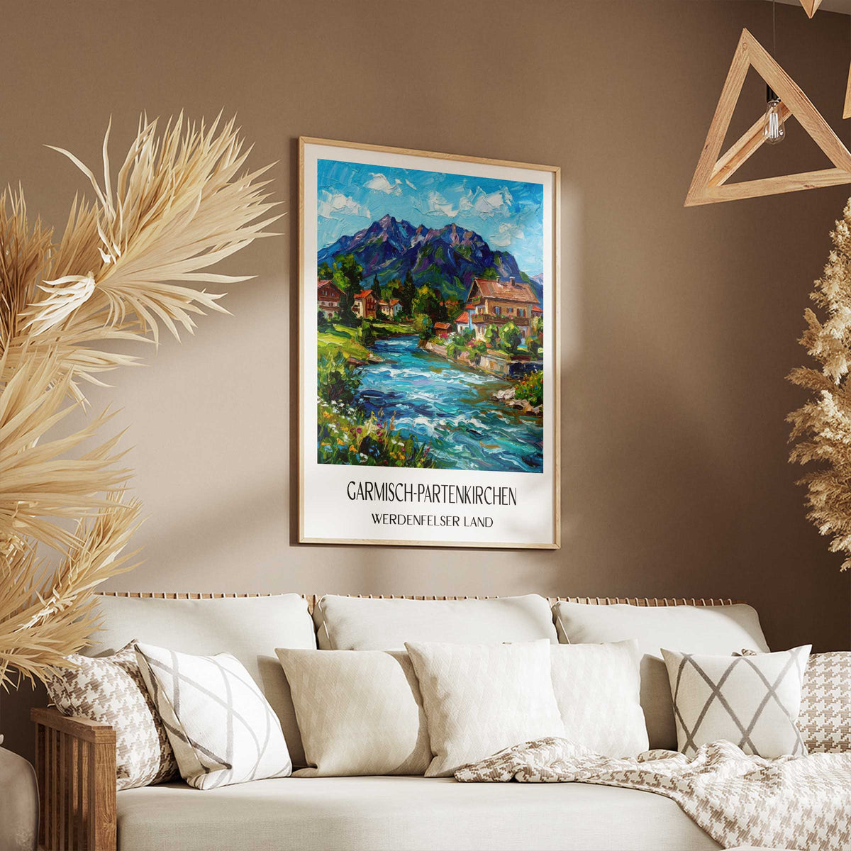 garmisch-partenkirchen-(im-winter)-werdenfelser-land-deutschland-poster-oil-painting-oelgemaelde