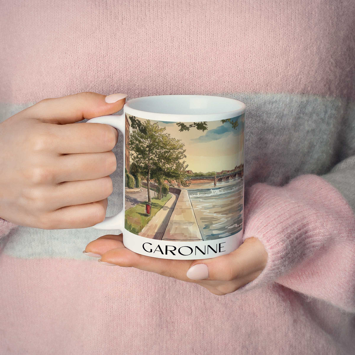 garonne-toulouse-frankreich-kaffeebecher-aquarell