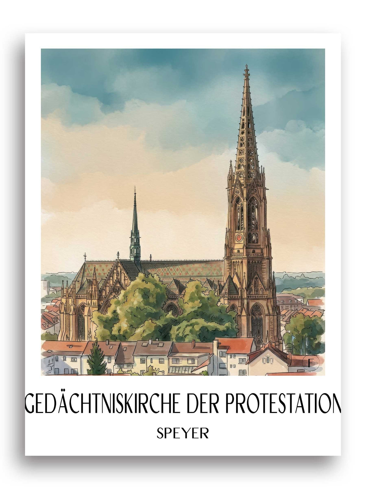 gedächtniskirche-der-protestation-speyer-deutschland-poster-aquarell